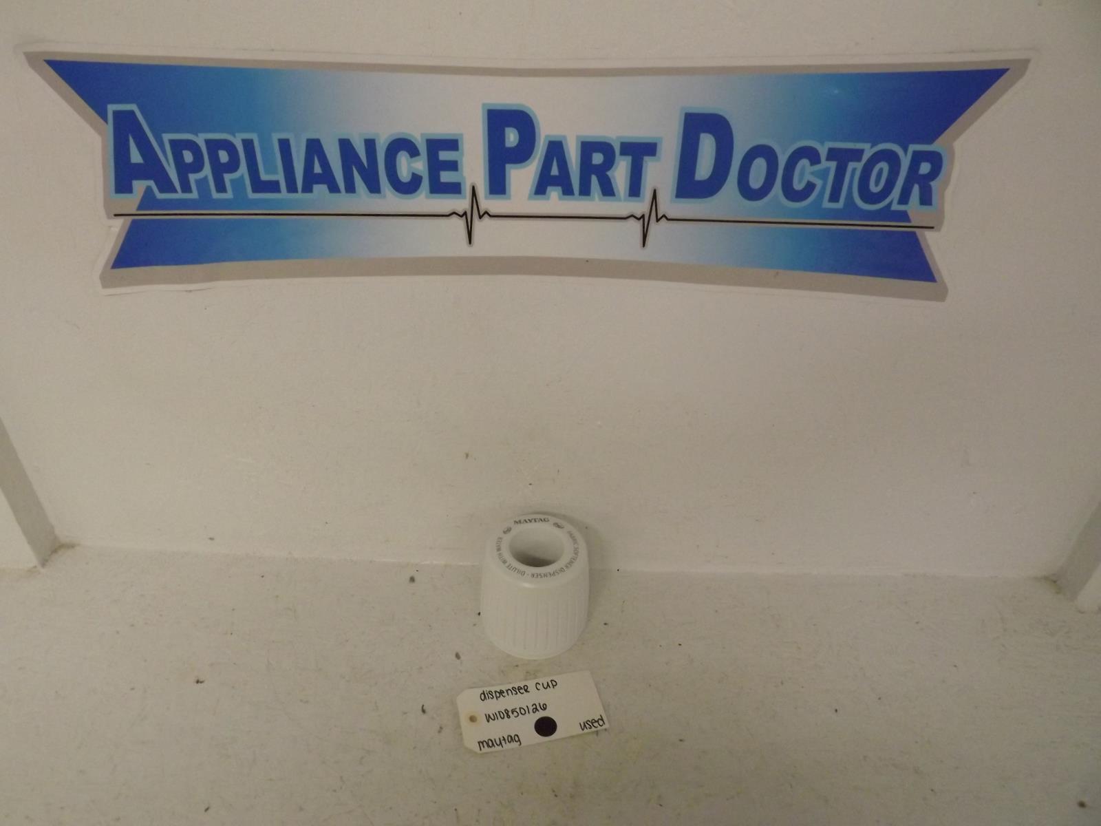 Maytag Washer W10850126 Dispenser Cup Used