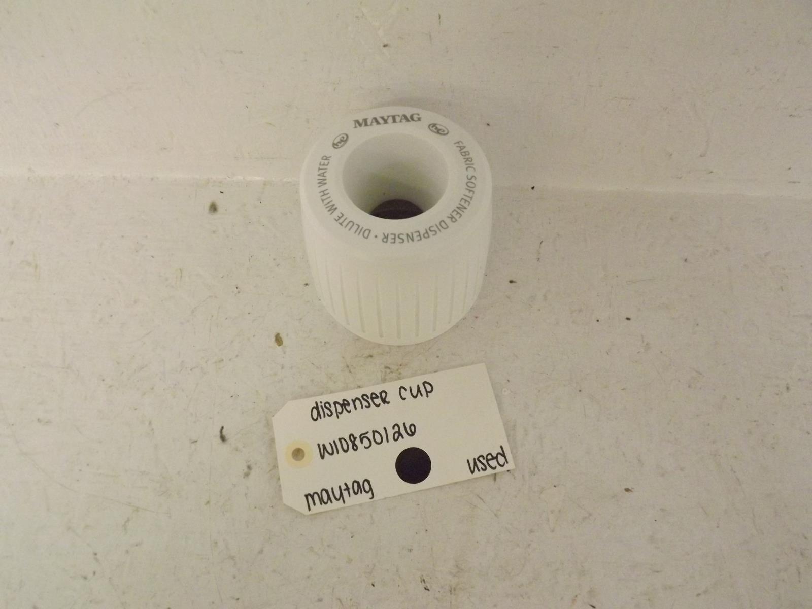 Maytag Washer W10850126 Dispenser Cup Used