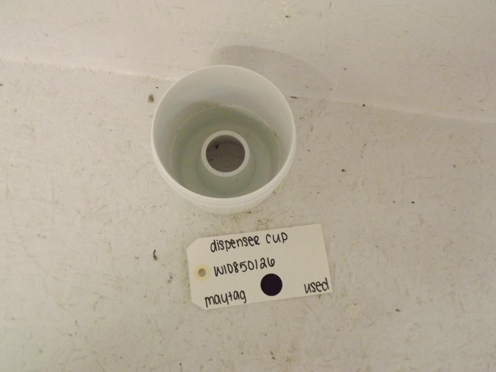 Maytag Washer W10850126 Dispenser Cup Used