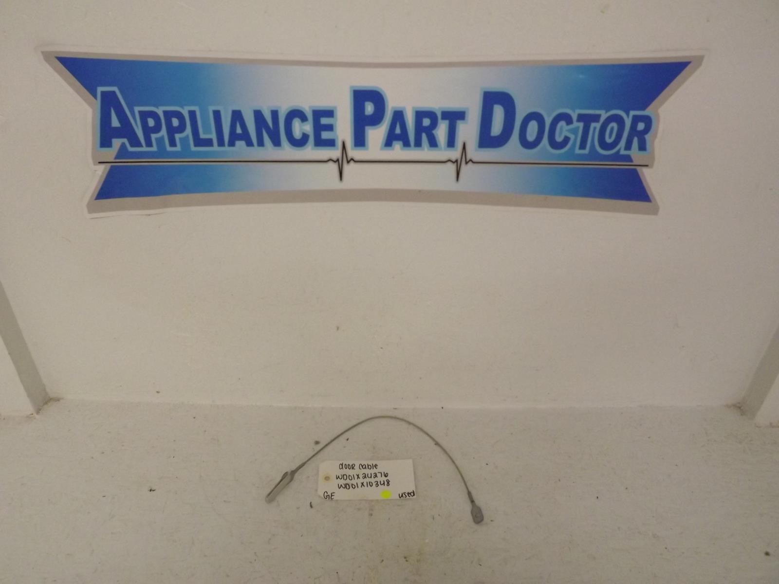 GE Dishwasher WD01X24276 WD01X10348 Door Cable Used