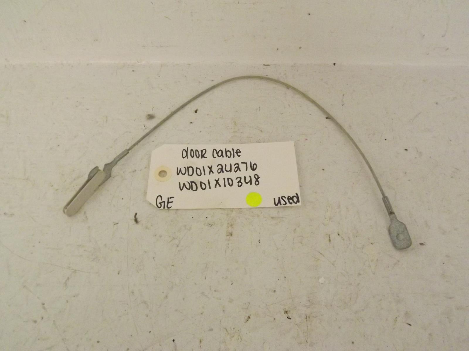 GE Dishwasher WD01X24276 WD01X10348 Door Cable Used
