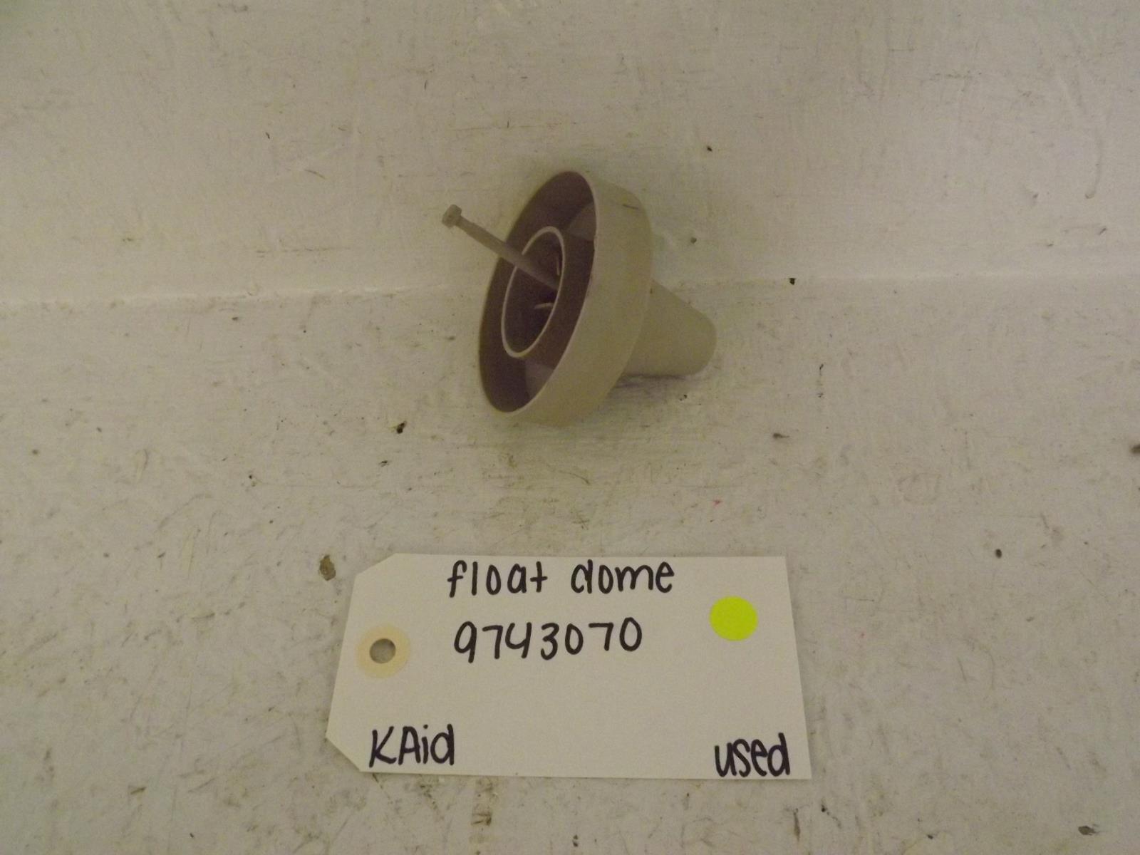 KitchenAid Dishwasher 9743070 Float Dome Used