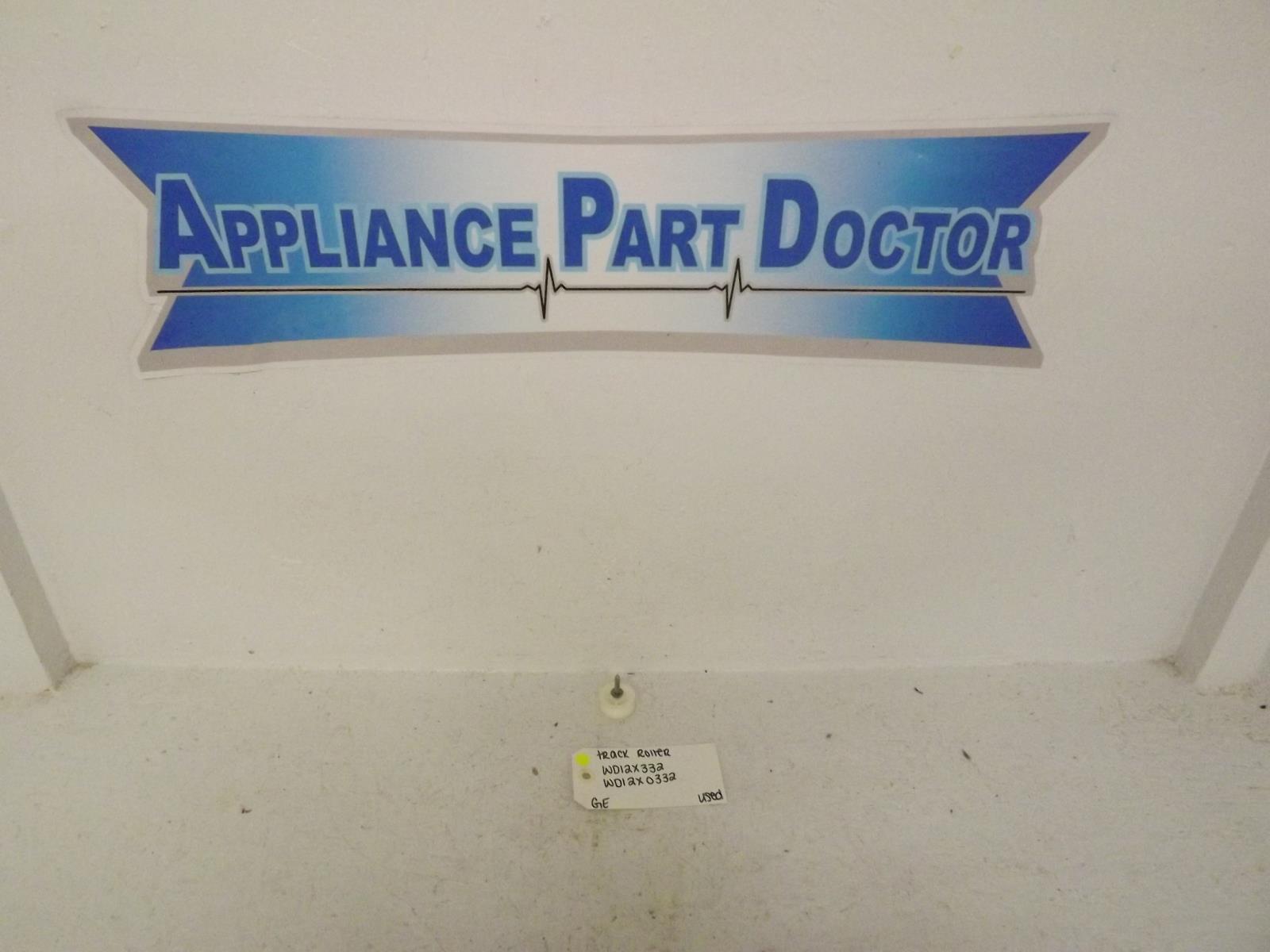 GE Dishwasher WD12X332 WD12X0332 Track Roller Used