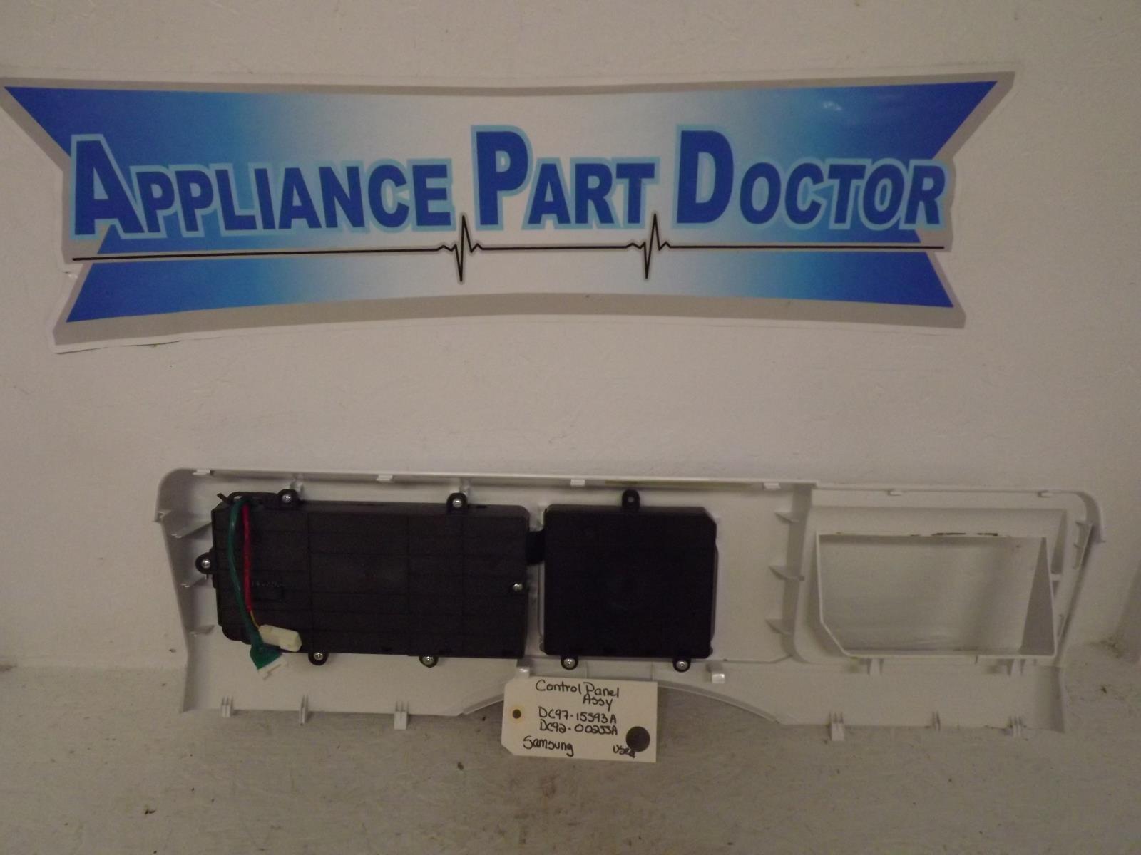 Samsung Washer DC97-15593A  DC92-00255A  Control Panel Assembly Used