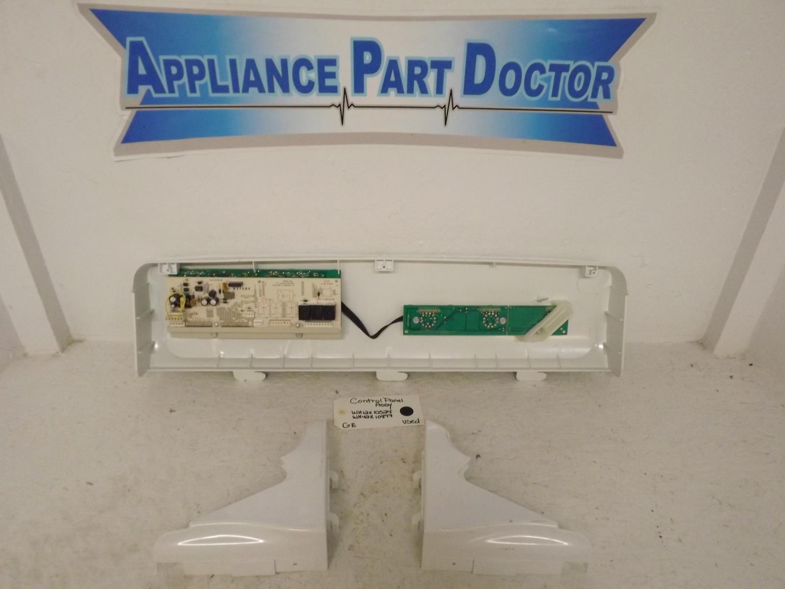 GE Washer WH42X10897  WH12X10524  Control Panel Assy Used