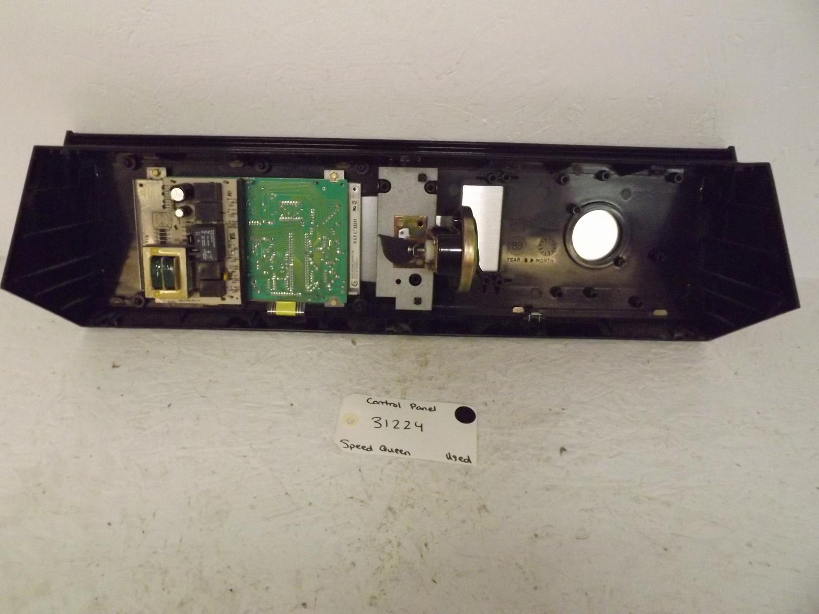 Speed Queen Washer 31224 Control Panel Used