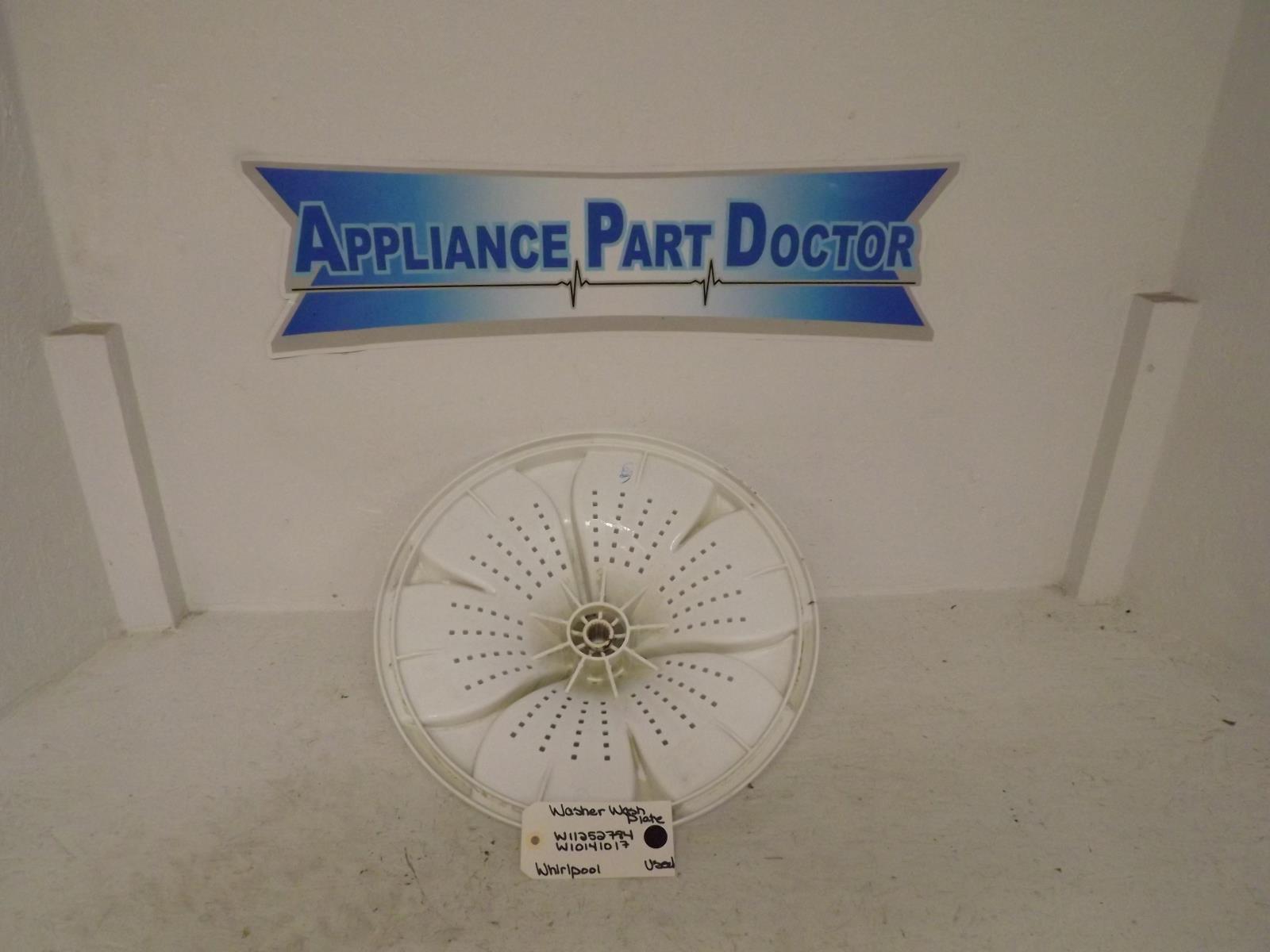 Whirlpool Washer W11252784  W10141017 WashPlate Used