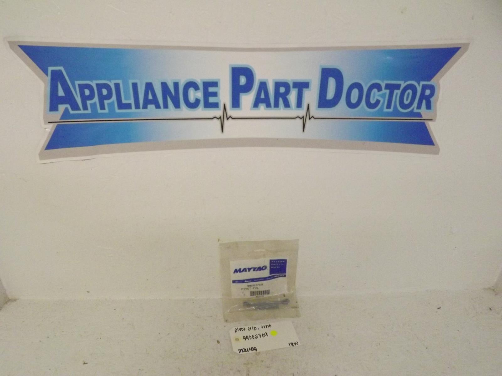 Maytag Dishwasher 99002709 Pivot Clip, Tine New