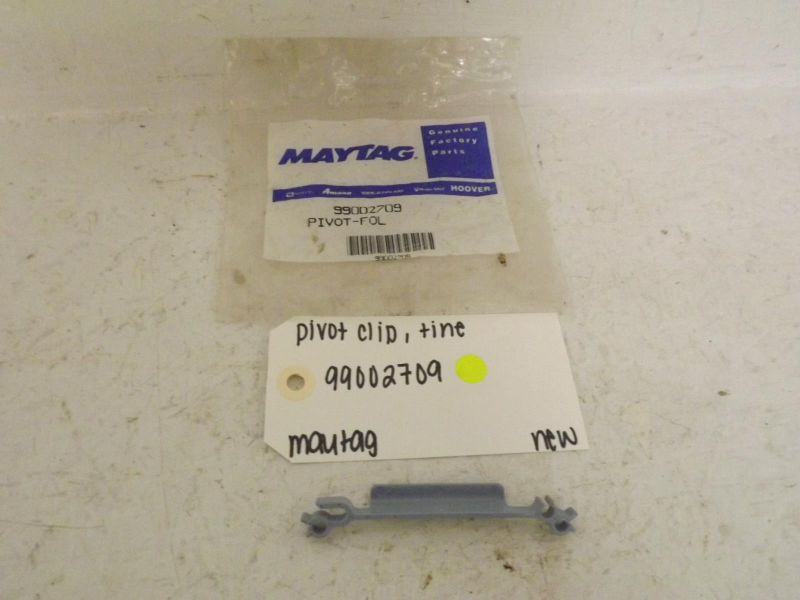 Maytag Dishwasher 99002709 Pivot Clip, Tine New