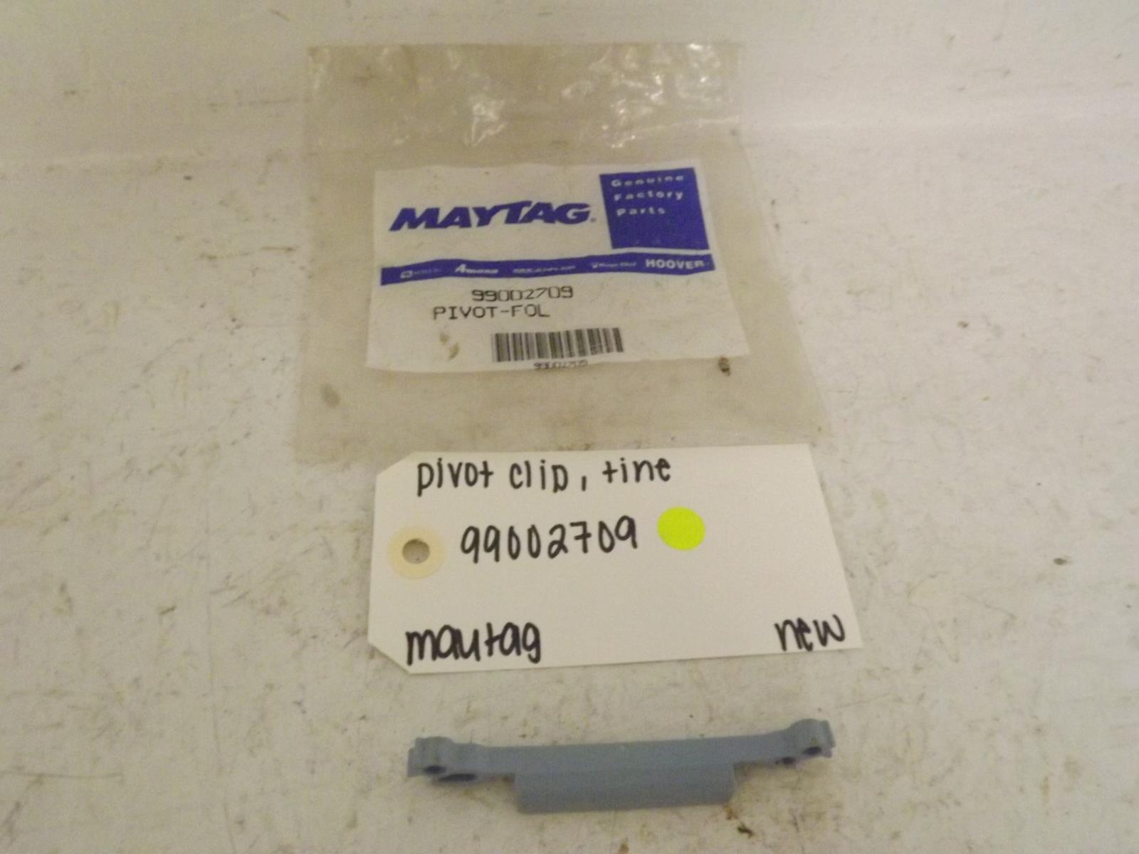 Maytag Dishwasher 99002709 Pivot Clip, Tine New