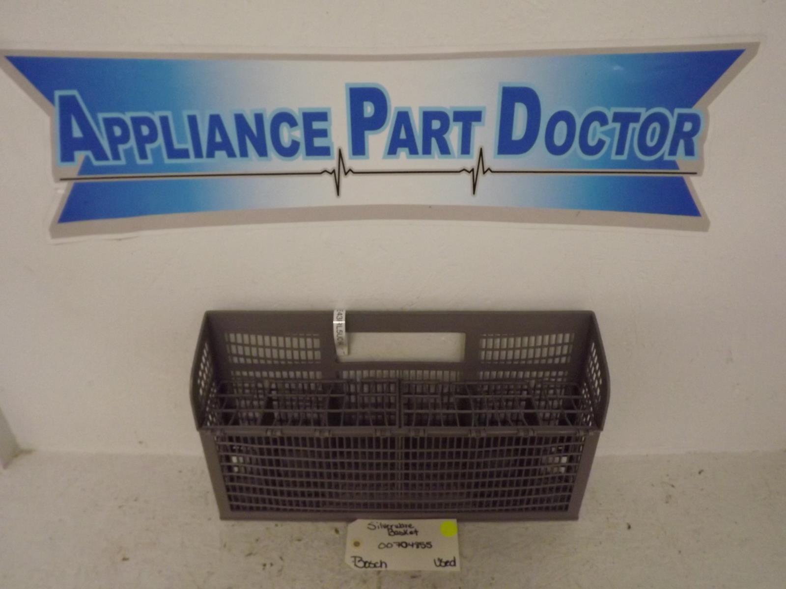 Bosch Dishwasher 00704855  Silverware Basket Used
