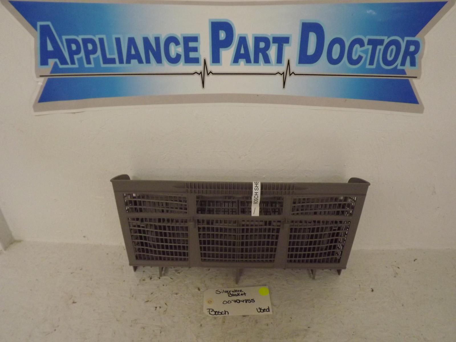 Bosch Dishwasher 00704855  Silverware Basket Used