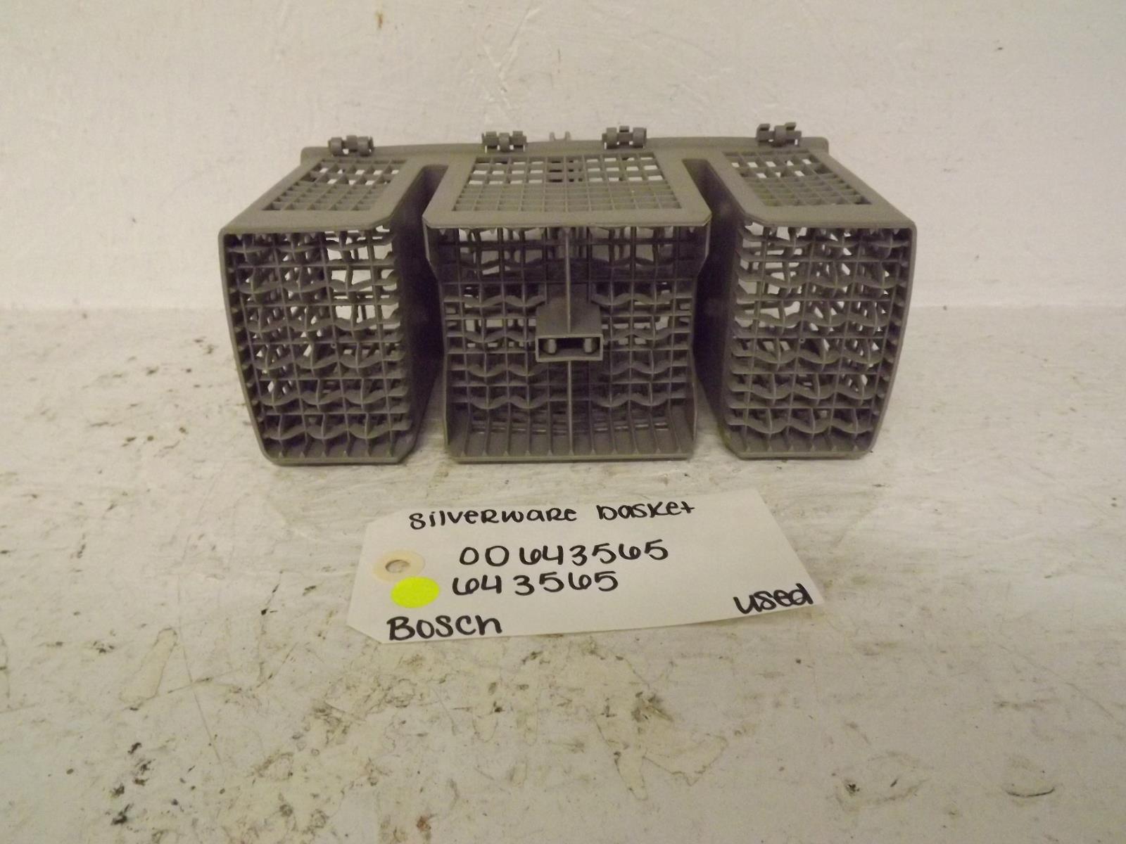Bosch Dishwasher 00643565 643565 Silverware Basket Used