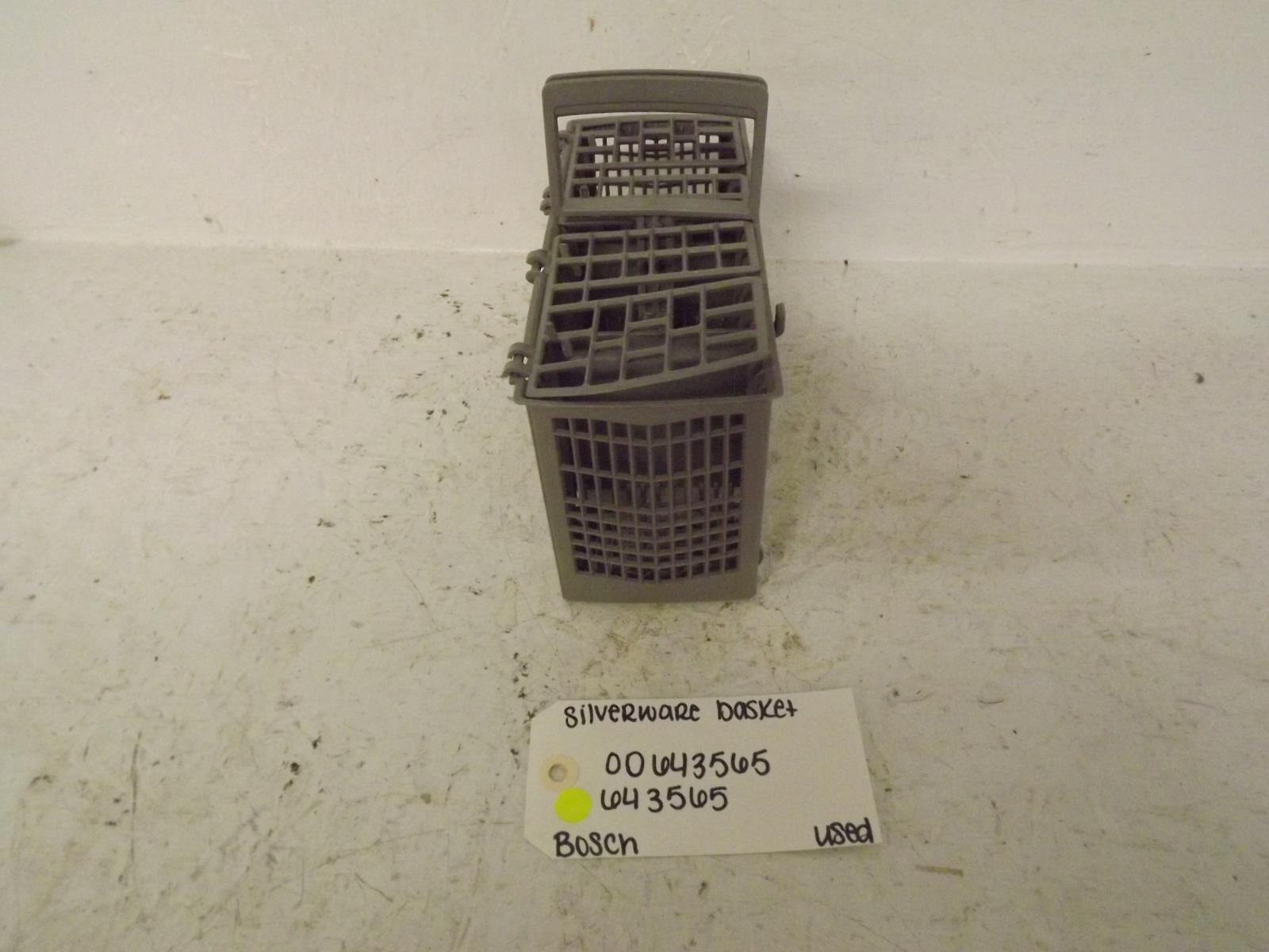 Bosch Dishwasher 00643565 643565 Silverware Basket Used
