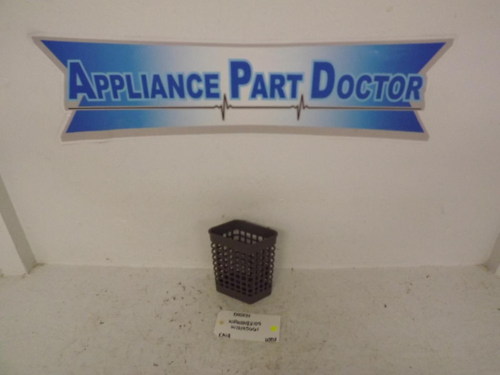 KitchenAid Dishwasher WPW10482109 W10195661 Silverware Basket Used