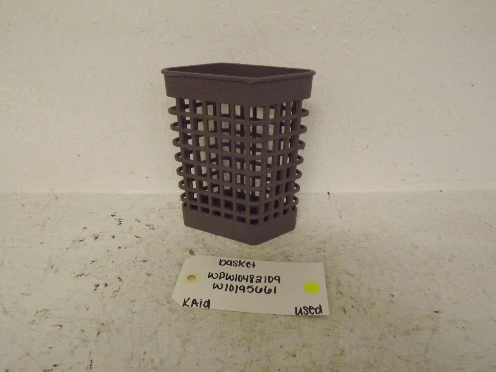 KitchenAid Dishwasher WPW10482109 W10195661 Silverware Basket Used