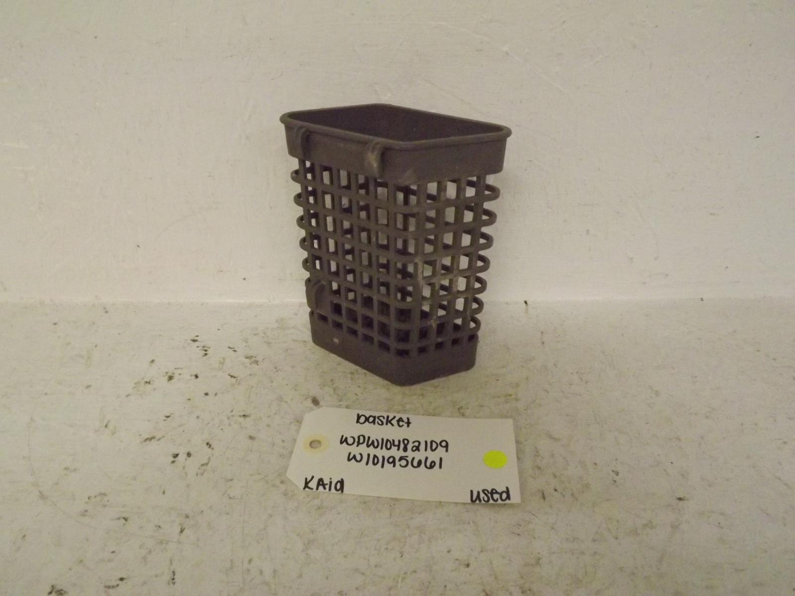 KitchenAid Dishwasher WPW10482109 W10195661 Silverware Basket Used
