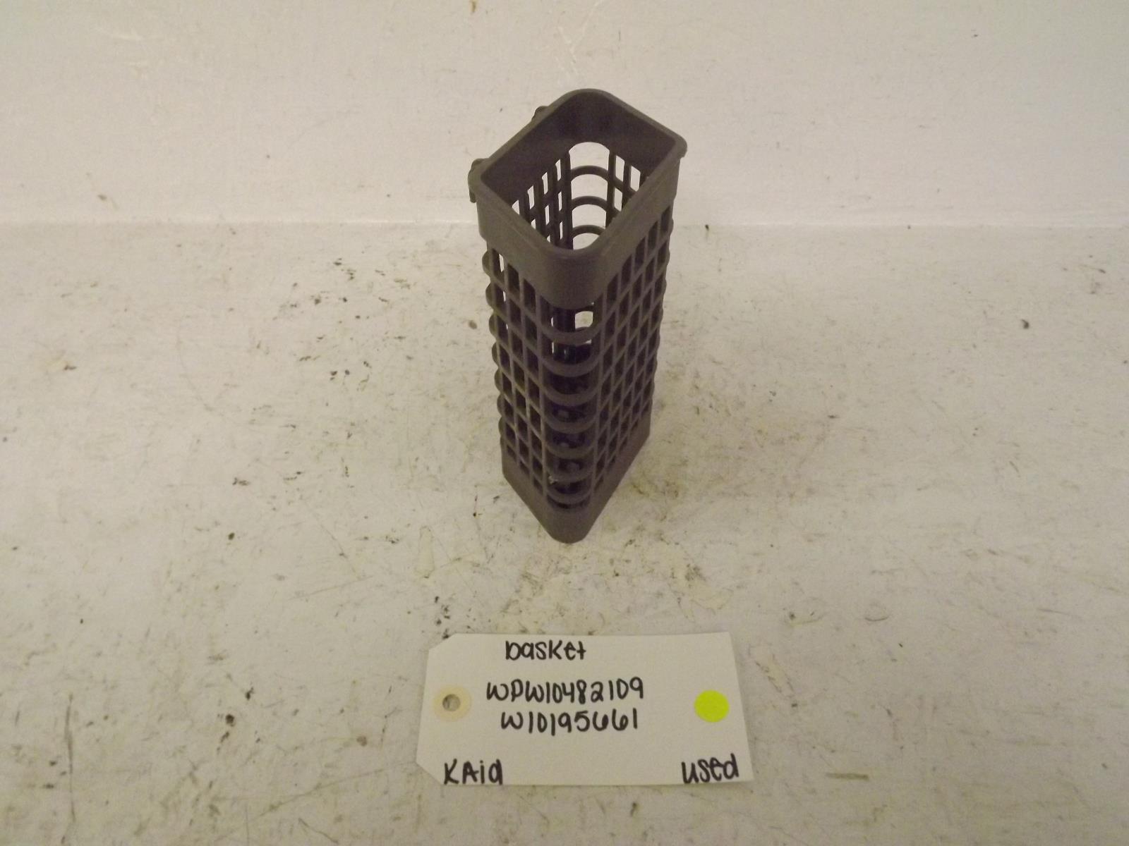 KitchenAid Dishwasher WPW10482109 W10195661 Silverware Basket Used