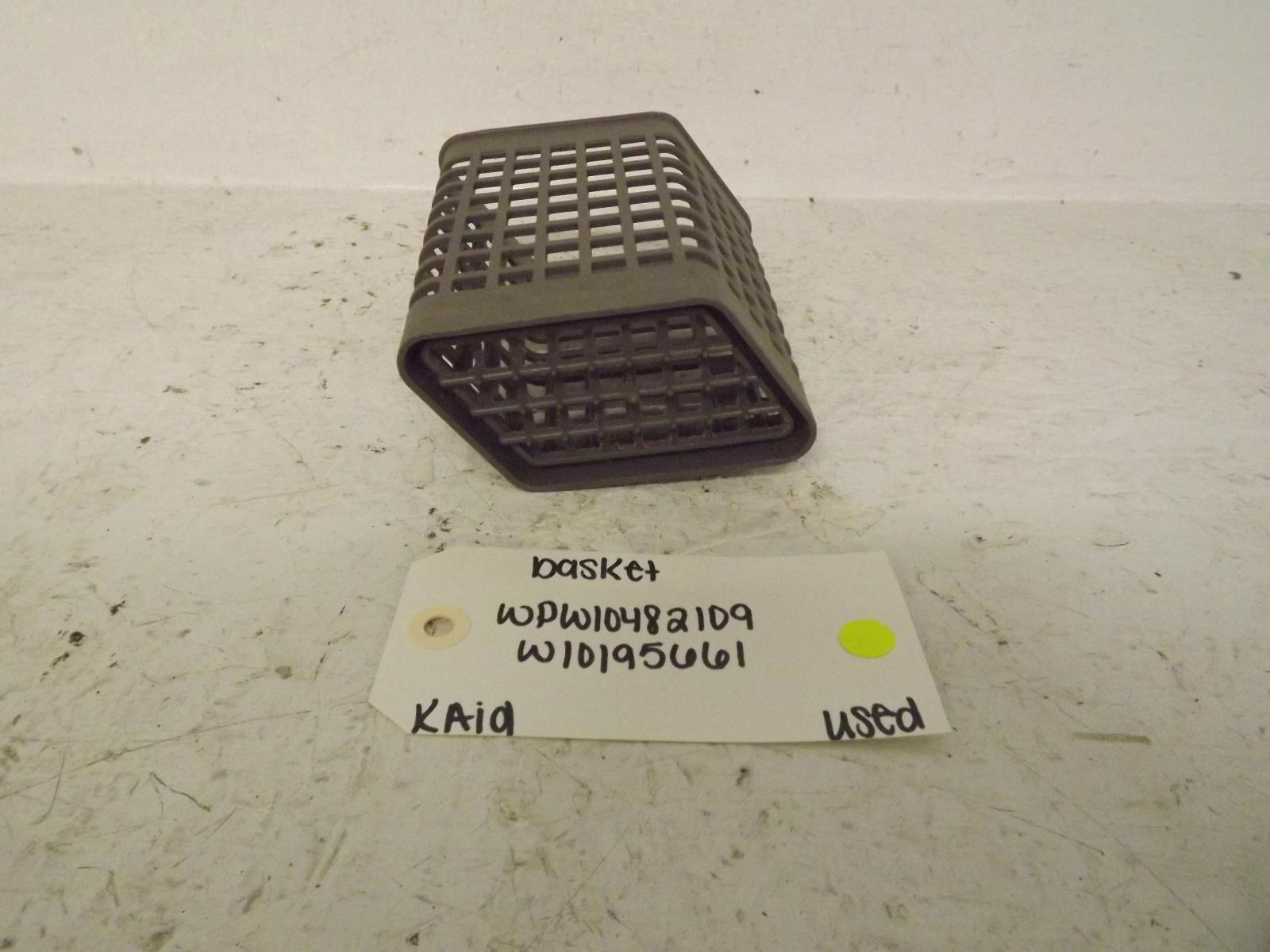 KitchenAid Dishwasher WPW10482109 W10195661 Silverware Basket Used