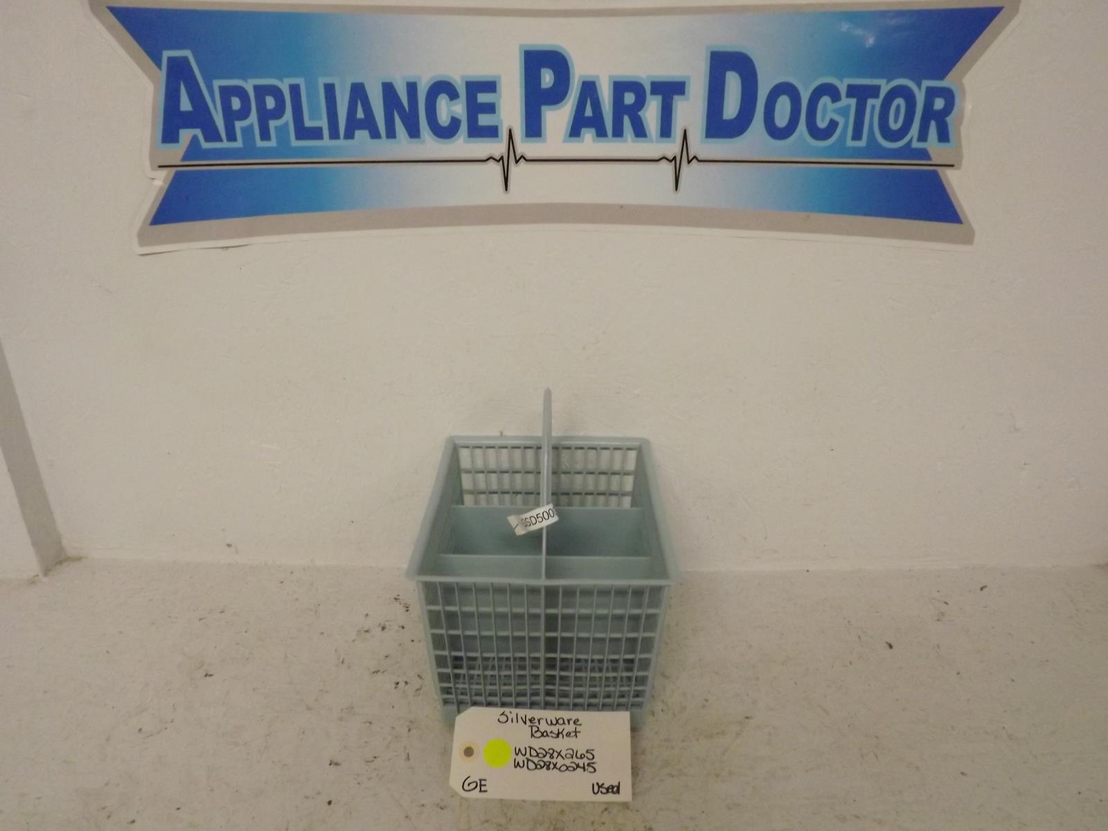 GE Dishwasher WD28X265  WD28X0245  Silverware Basket Used