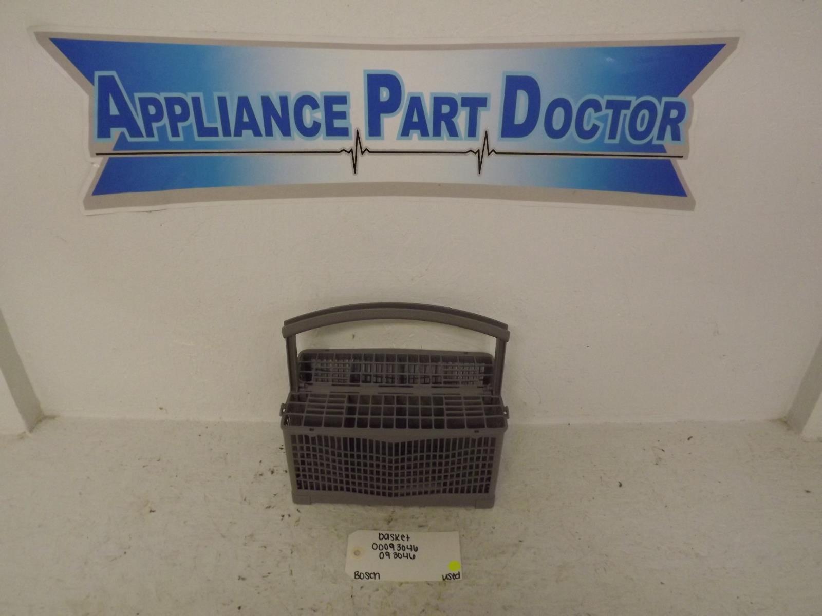 Bosch Dishwasher 00093046 093046 Silverware Basket Used