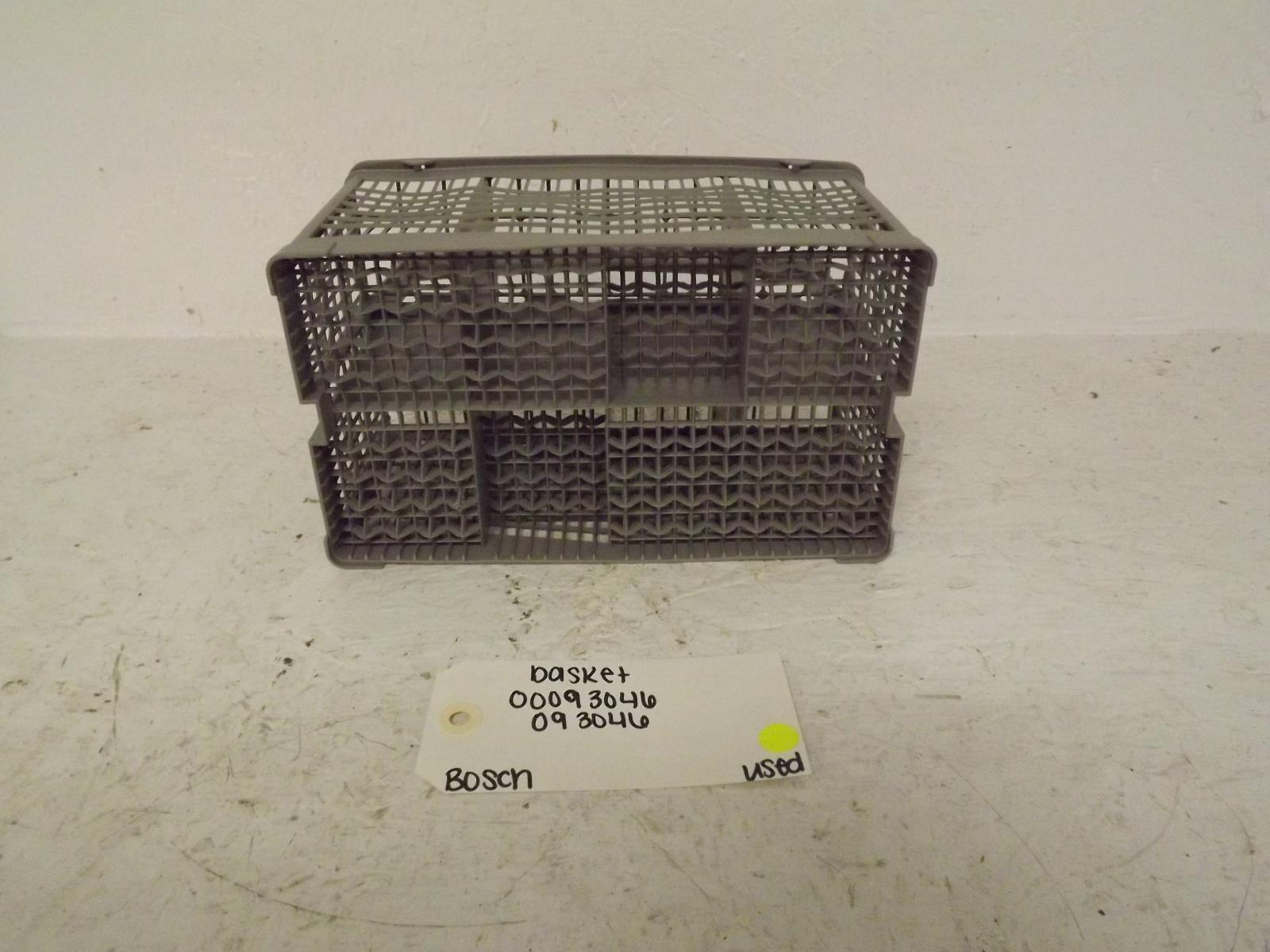 Bosch Dishwasher 00093046 093046 Silverware Basket Used