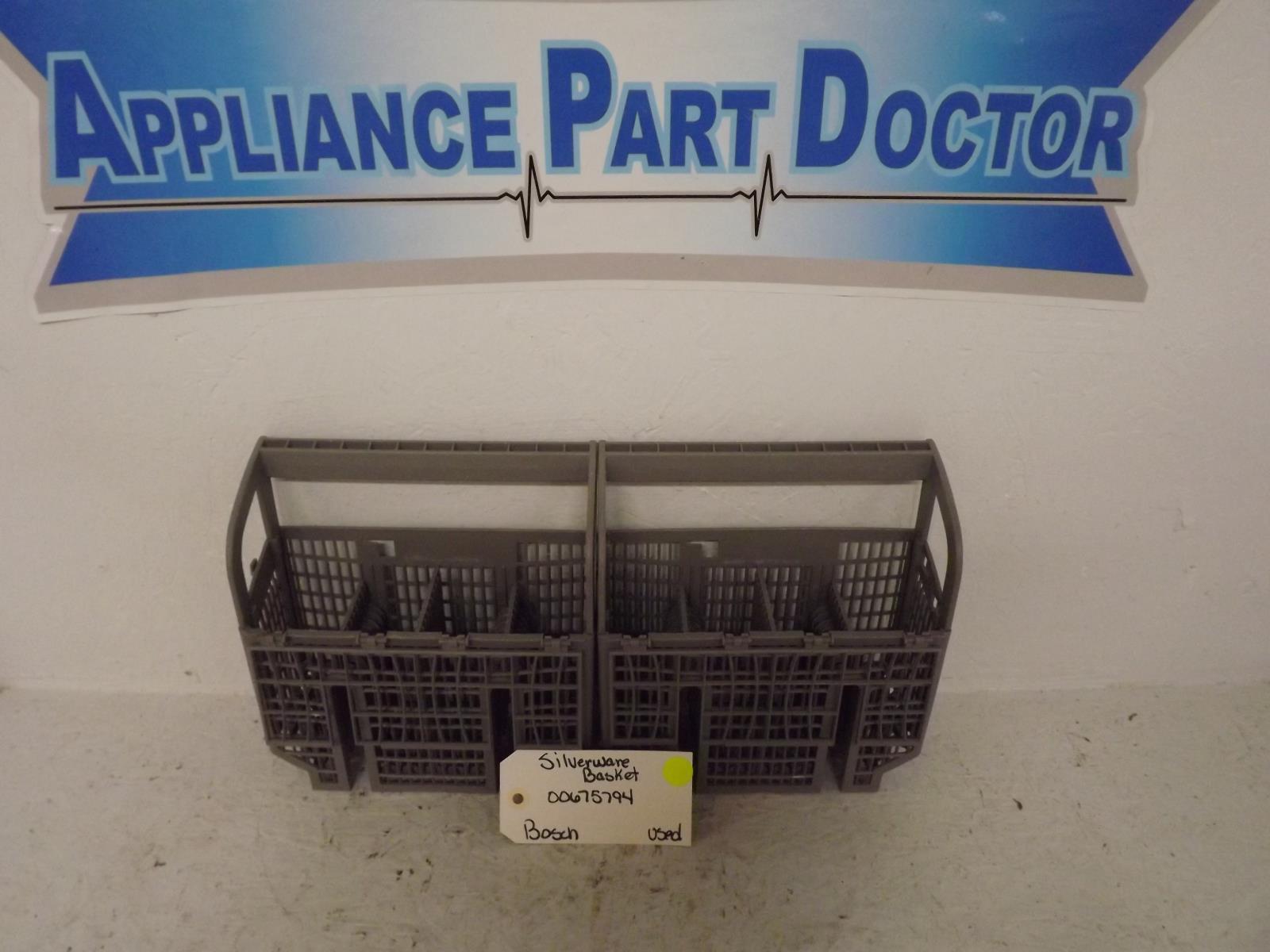 Bosch Dishwasher 00675794  Silverware Basket Used