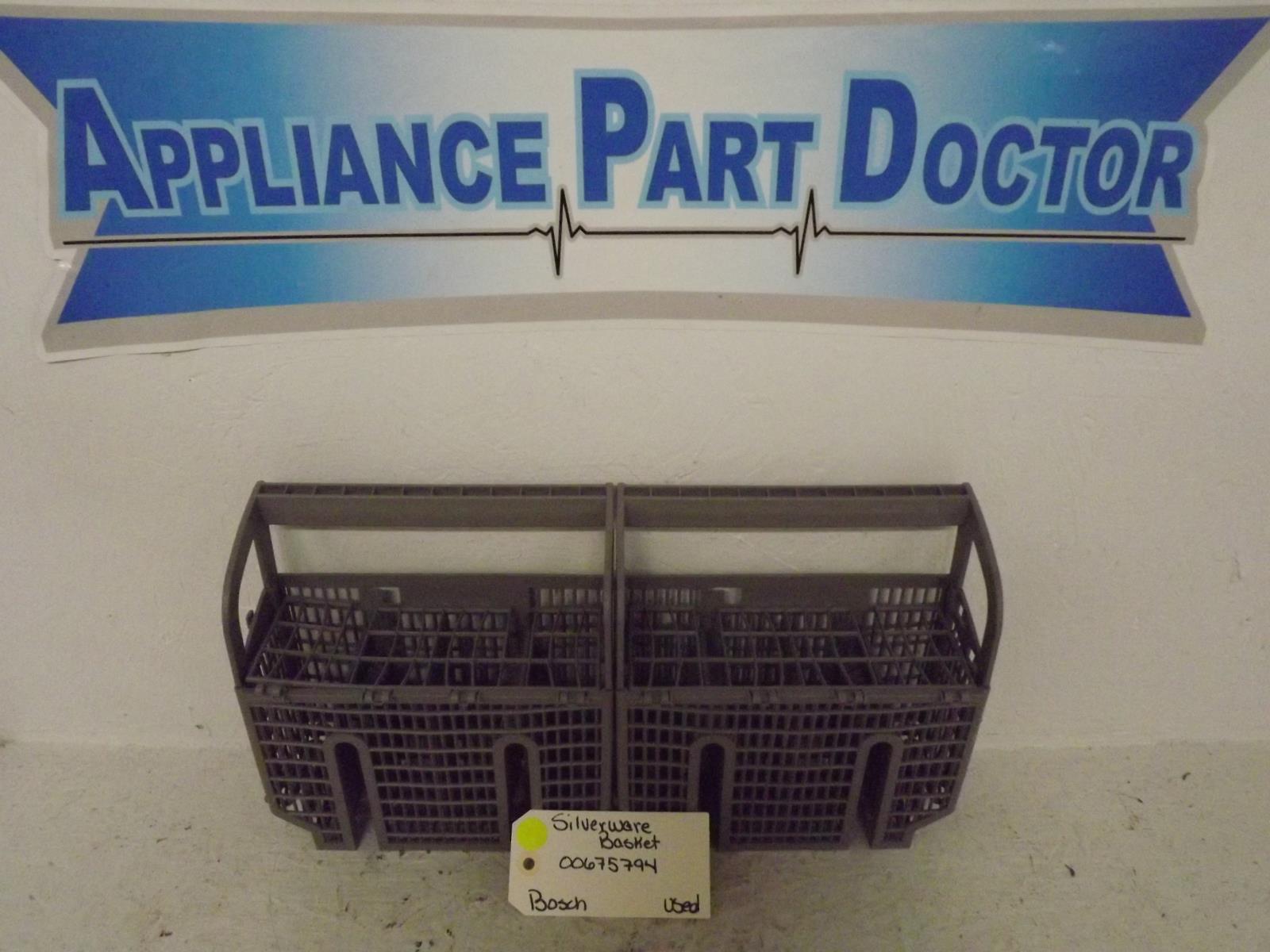 Bosch Dishwasher 00675794  Silverware Basket Used