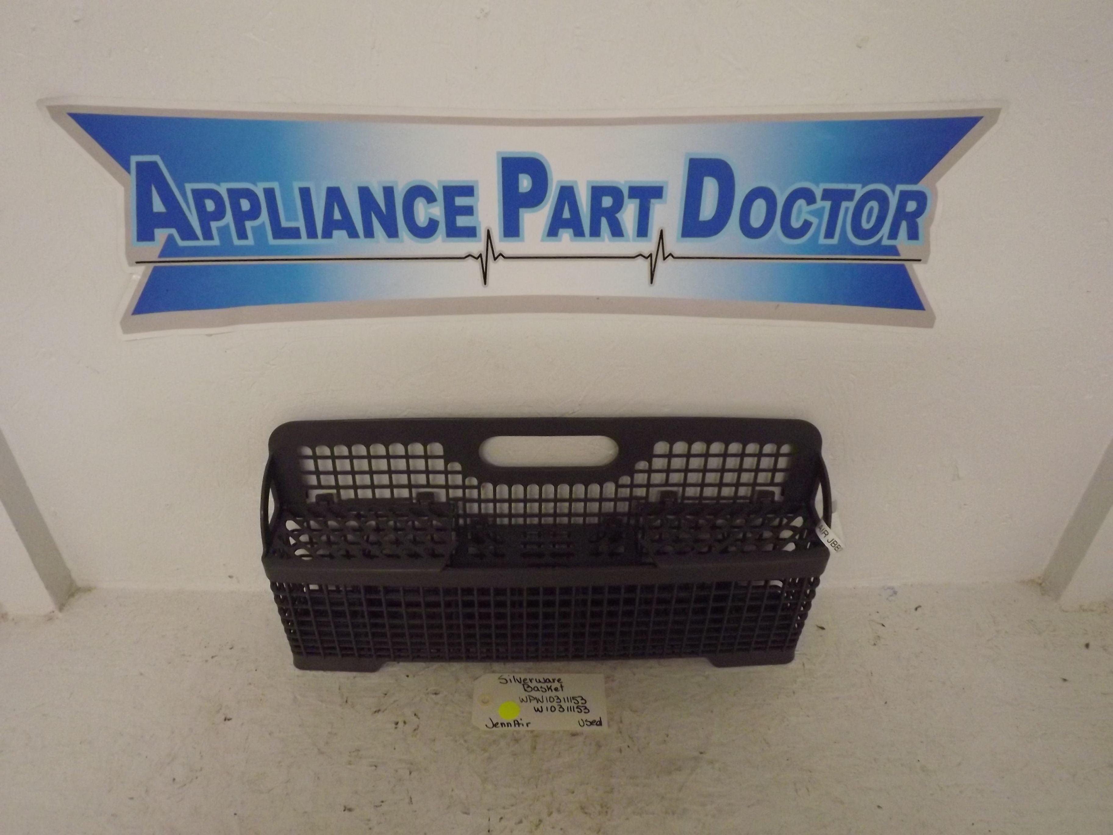 JennAir Dishwasher WPW10311153  W10311153 Silverware Basket Used