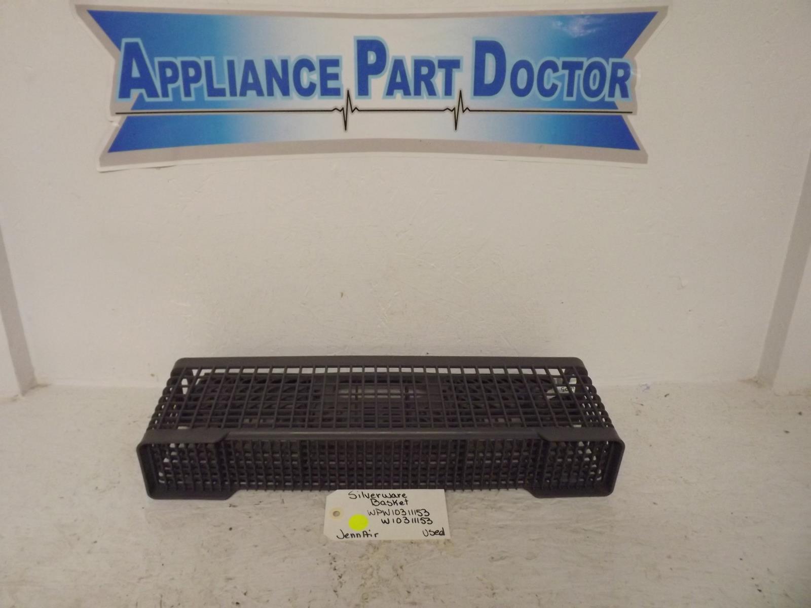 JennAir Dishwasher WPW10311153  W10311153 Silverware Basket Used