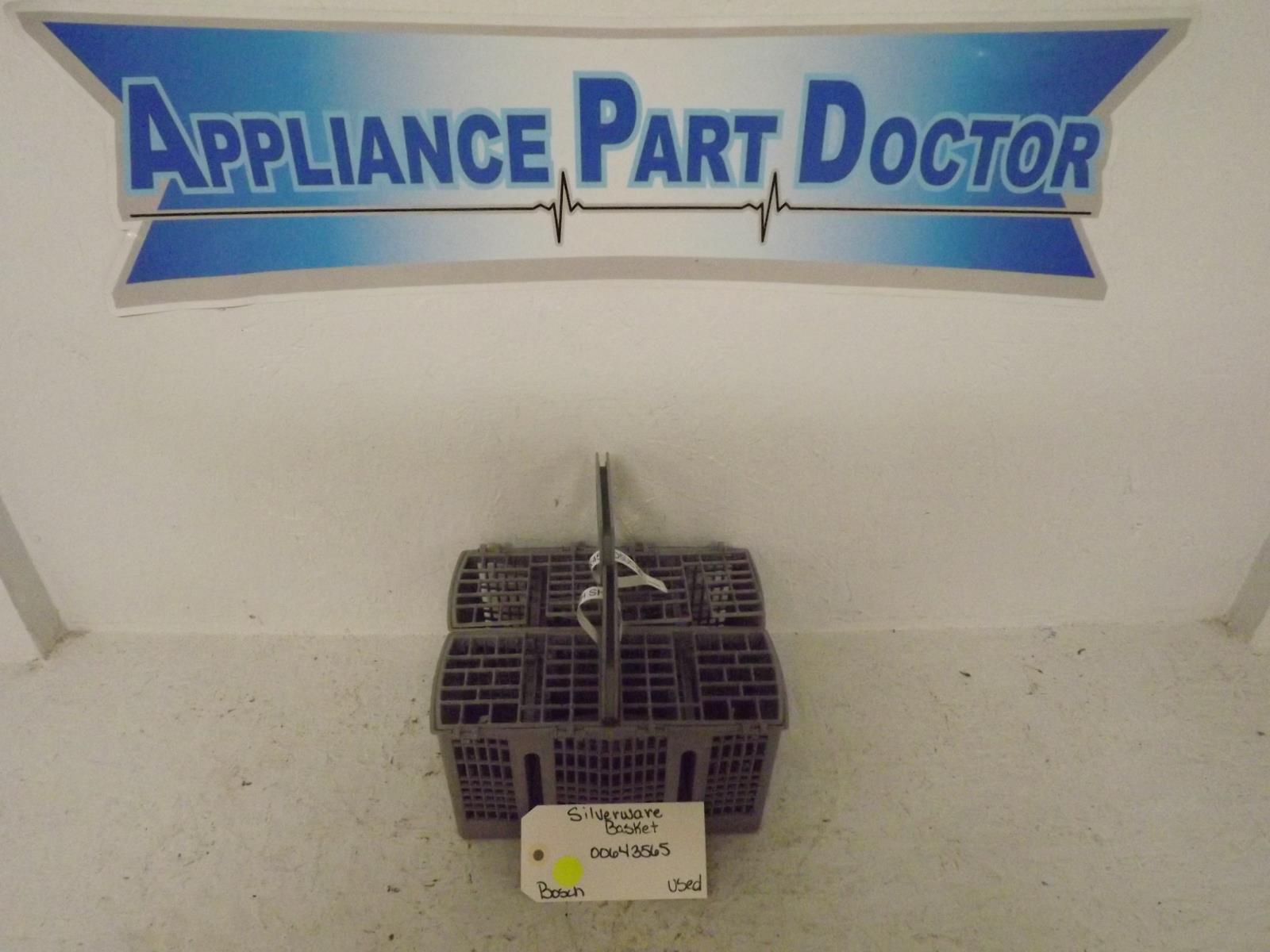 Bosch Dishwasher 00643565 Silverware Basket Used