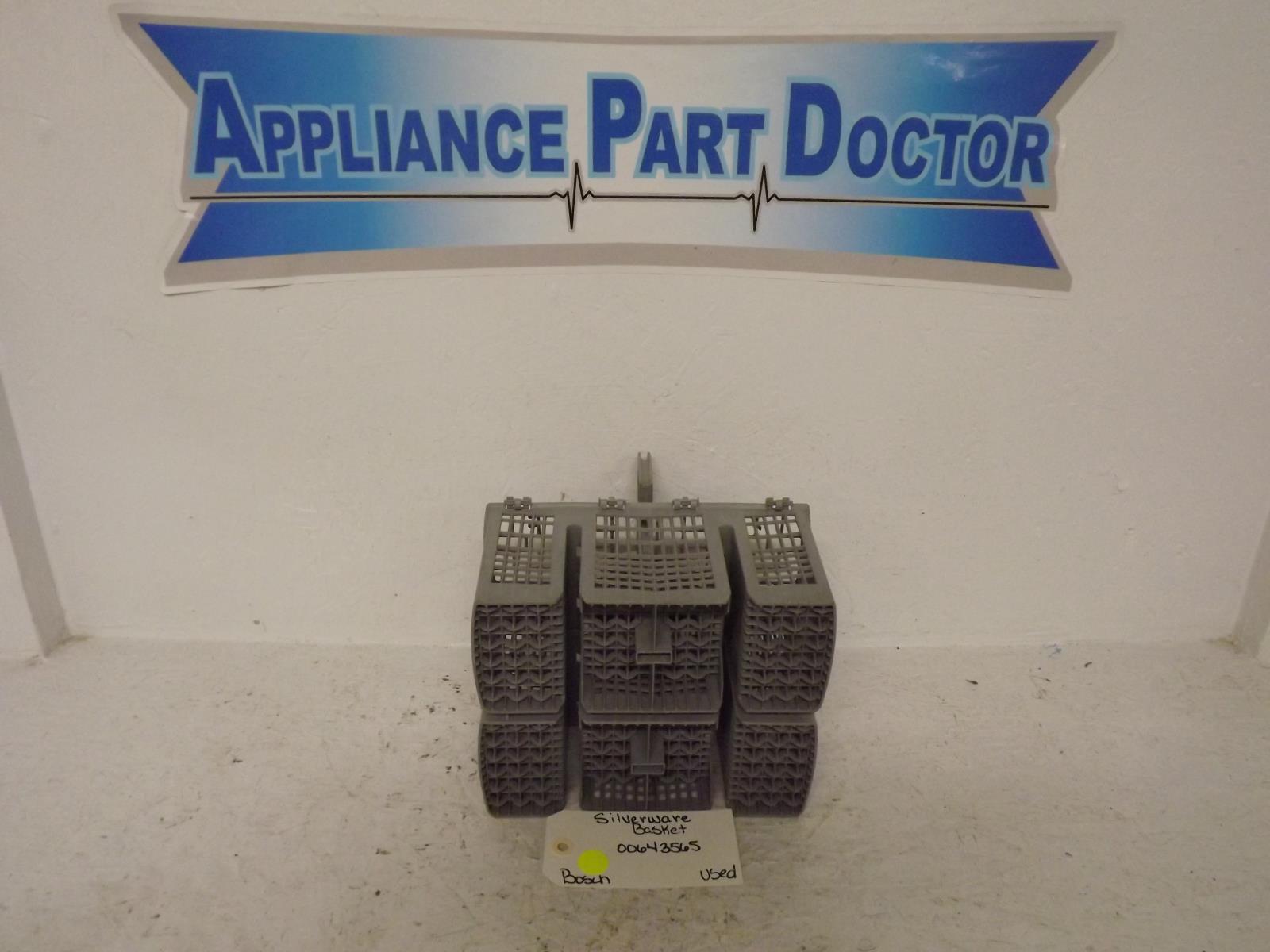 Bosch Dishwasher 00643565 Silverware Basket Used