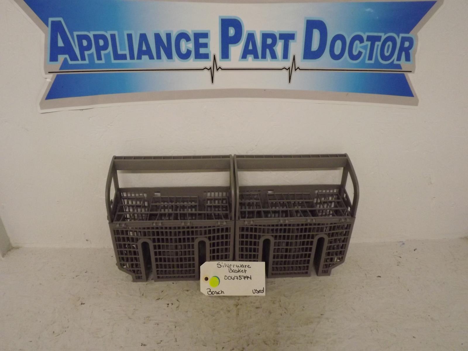 Bosch Dishwasher 00675794  Silverware Basket Used
