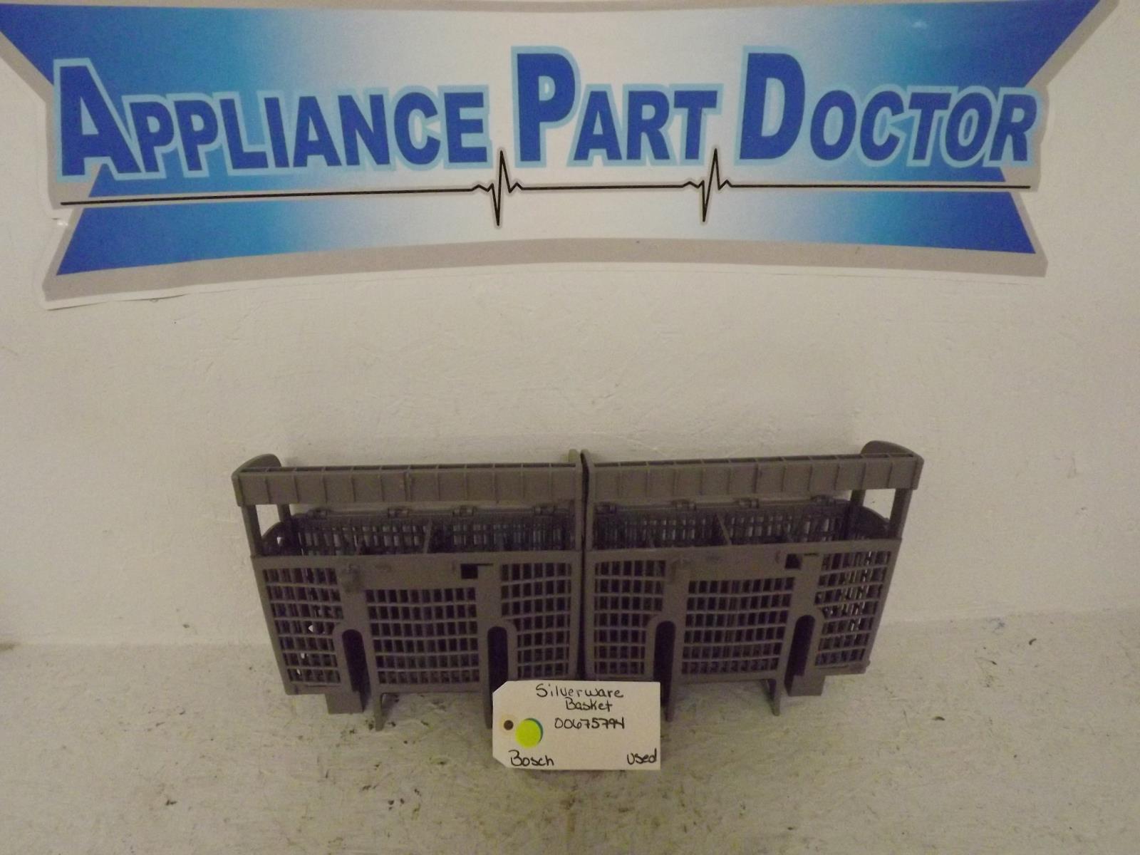 Bosch Dishwasher 00675794  Silverware Basket Used