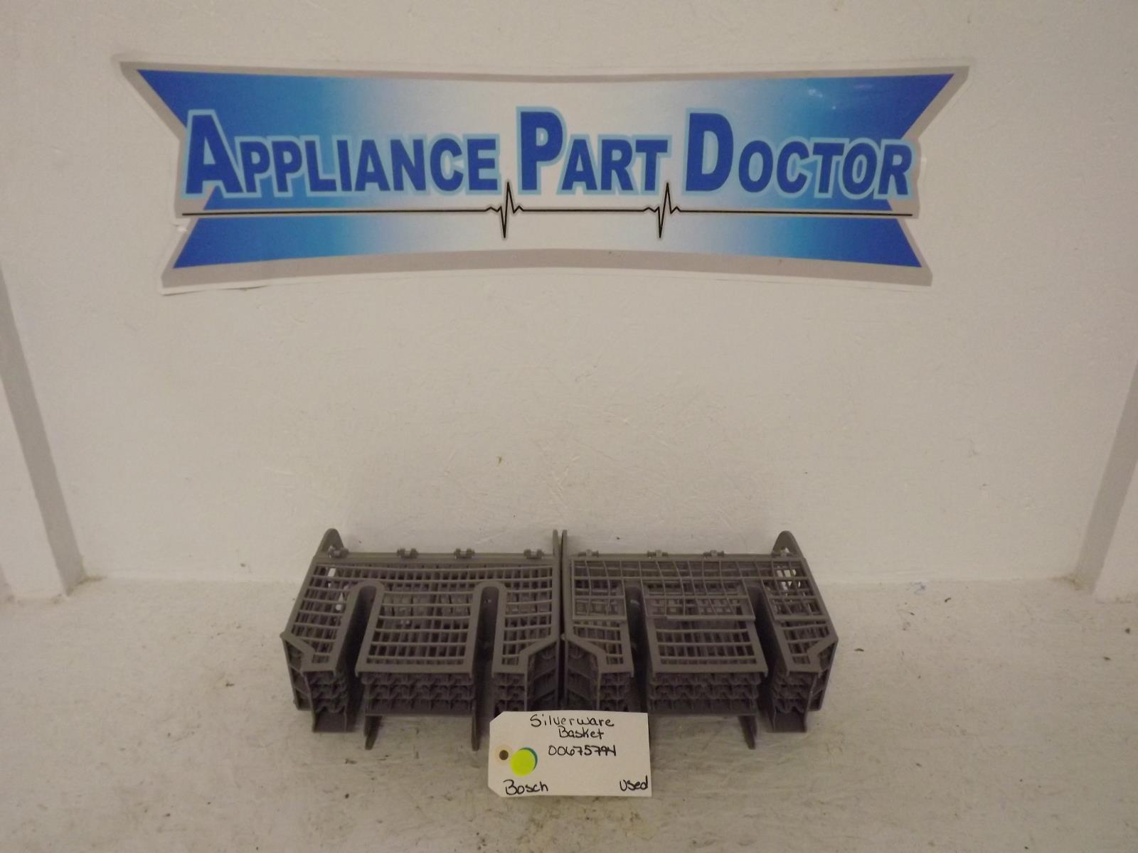Bosch Dishwasher 00675794  Silverware Basket Used