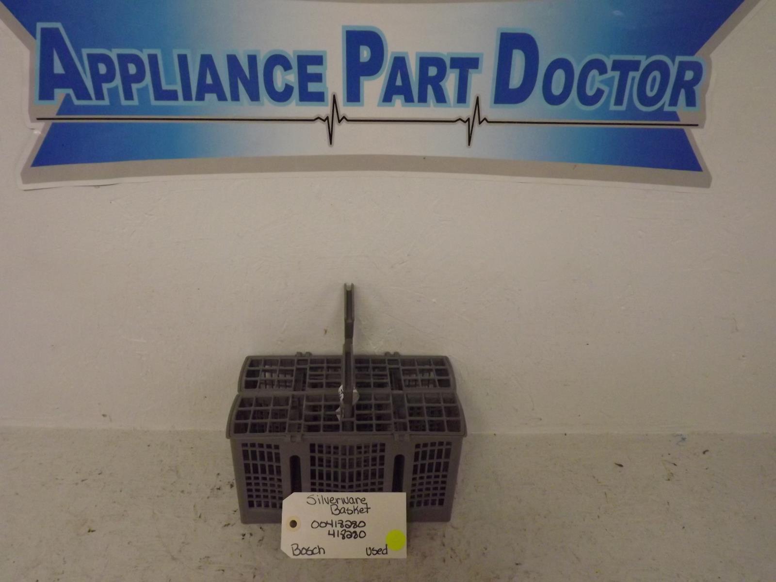 Bosch Dishwasher 00418280  418280  Silverware Basket Used