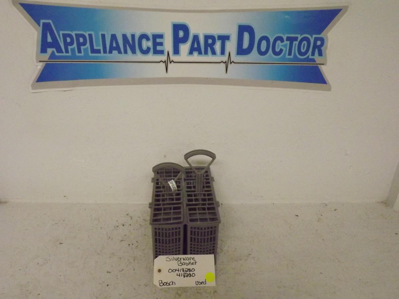 Bosch Dishwasher 00418280  418280  Silverware Basket Used