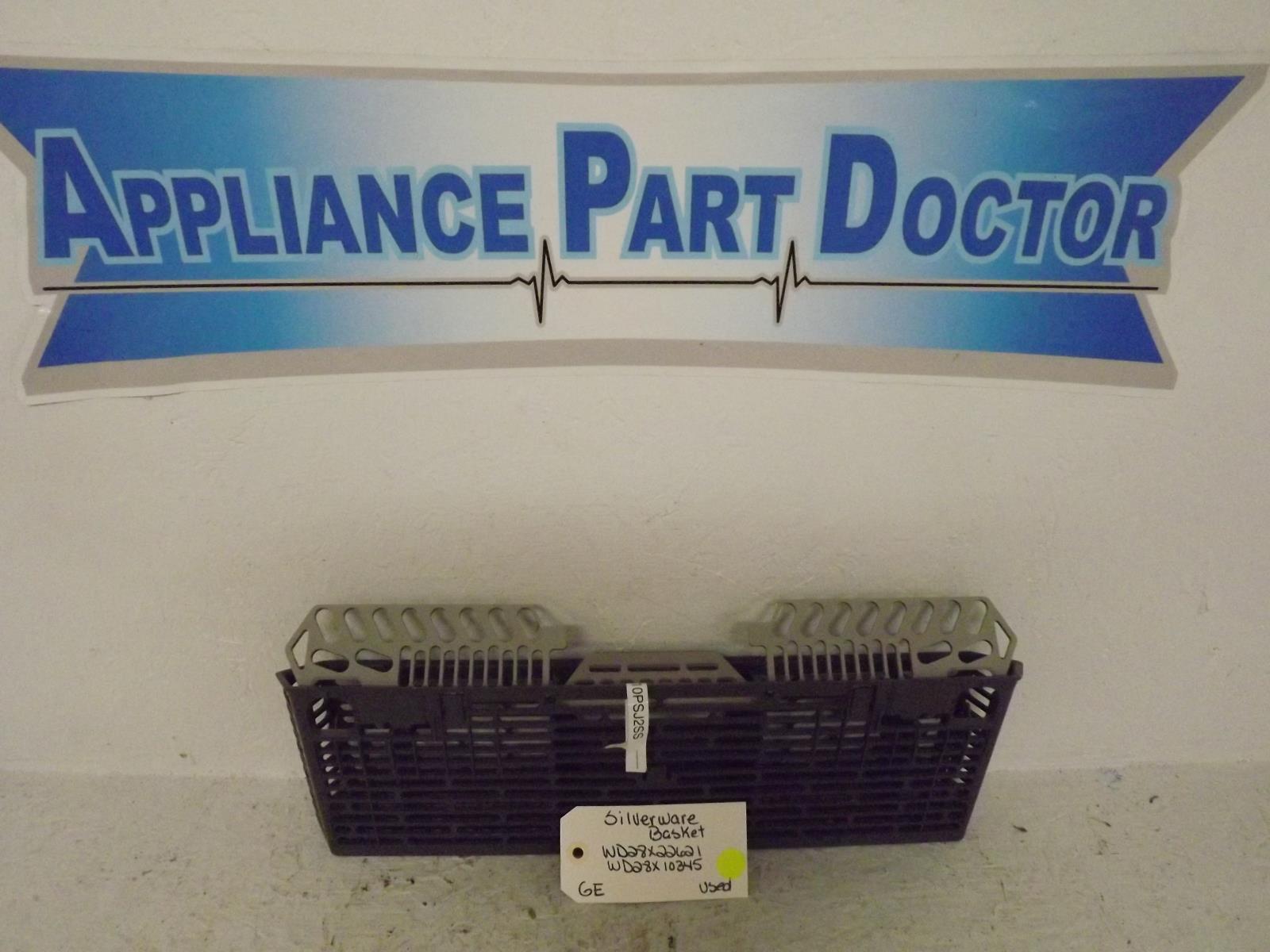 GE Dishwasher WD28X22621  WD17X10345 Silverware Basket Used