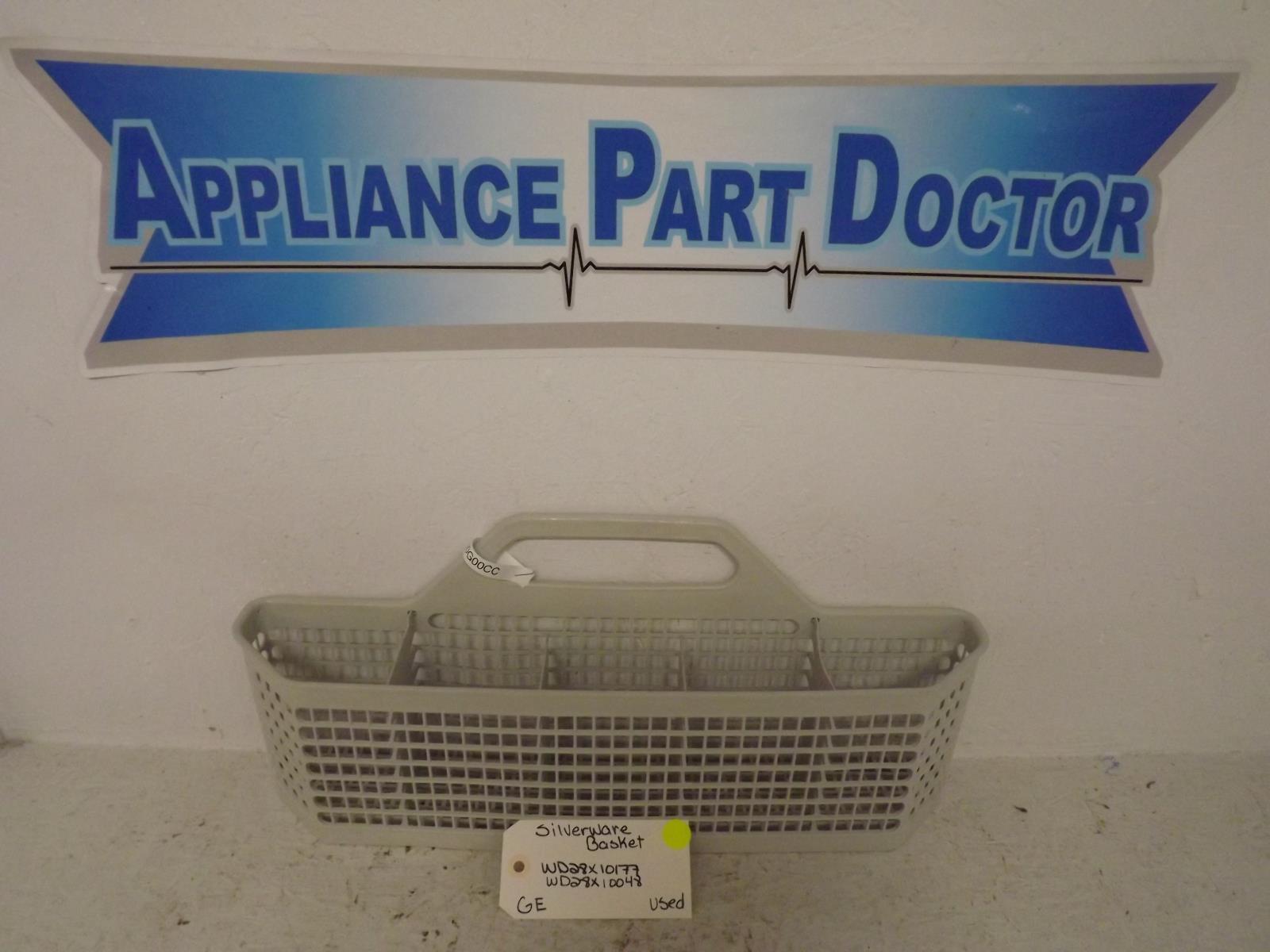 GE Dishwasher WD28X10177  WD28X10048  Silverware Basket Used
