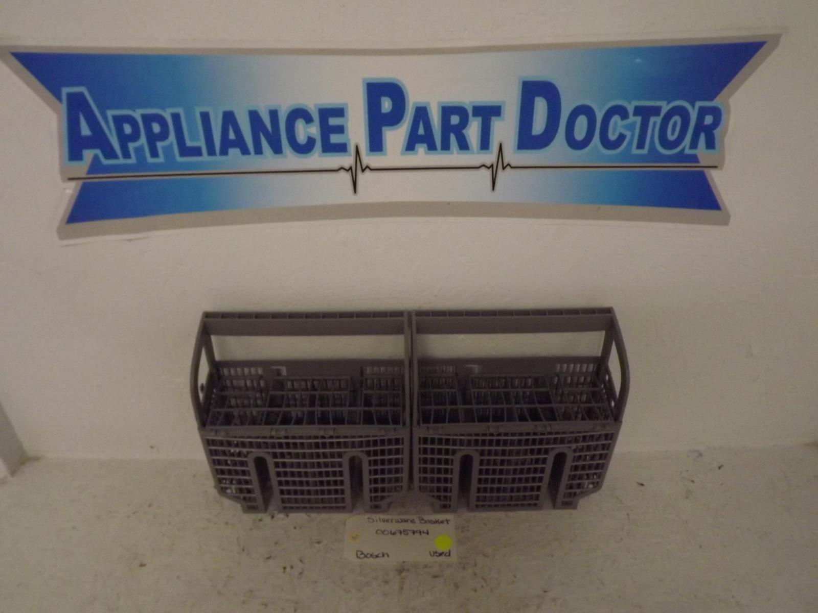 Bosch Dishwasher 00675794  Silverware Basket Used