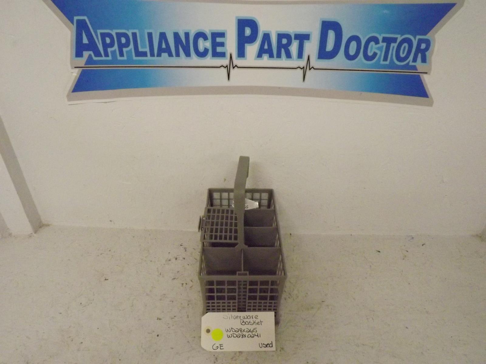 GE Dishwasher WD28X265  WD28X0241 Silverware Basket Used