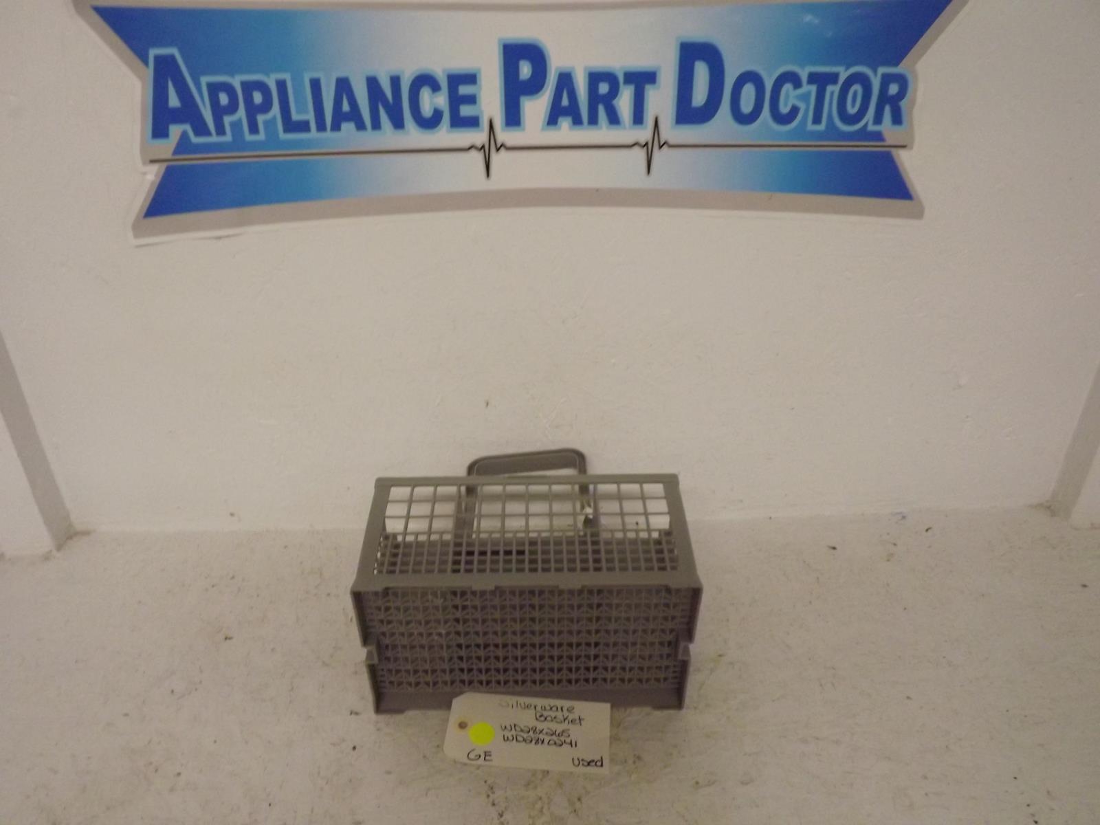 GE Dishwasher WD28X265  WD28X0241 Silverware Basket Used