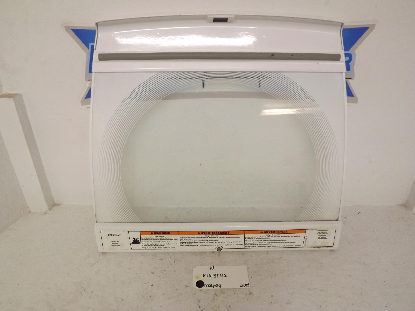 Maytag Washer W10131142 Lid Used