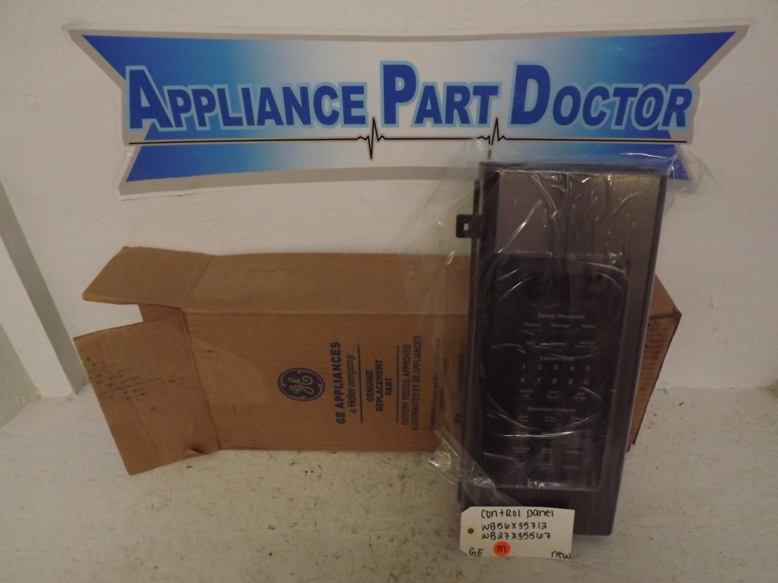 GE Microwave WB56X35712 WB27X35567 Control Panel New
