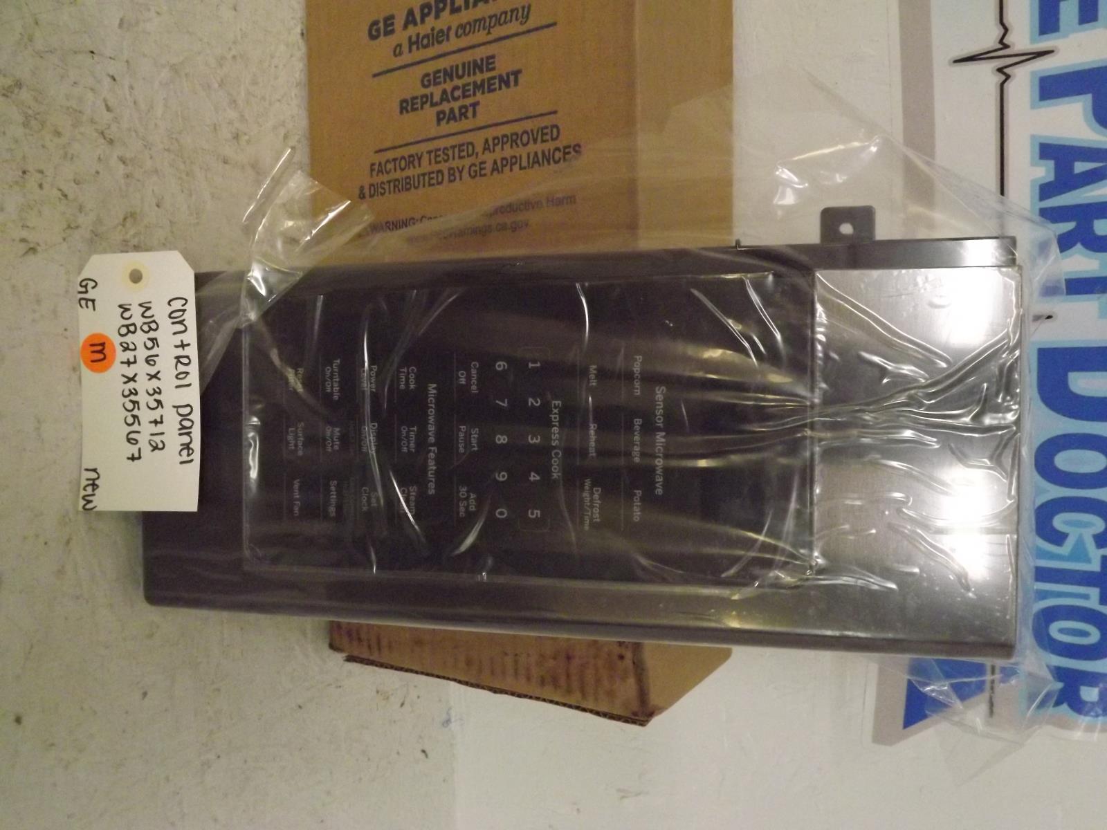 GE Microwave WB56X35712 WB27X35567 Control Panel New