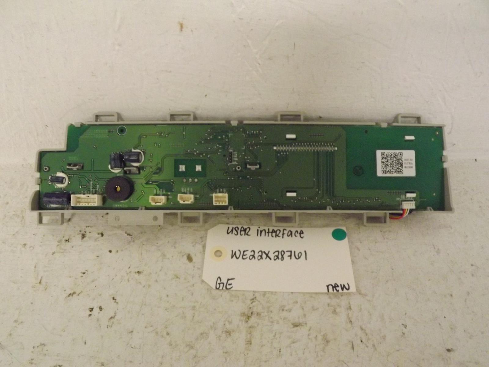 GE Dryer WE22X28761 User Interface New