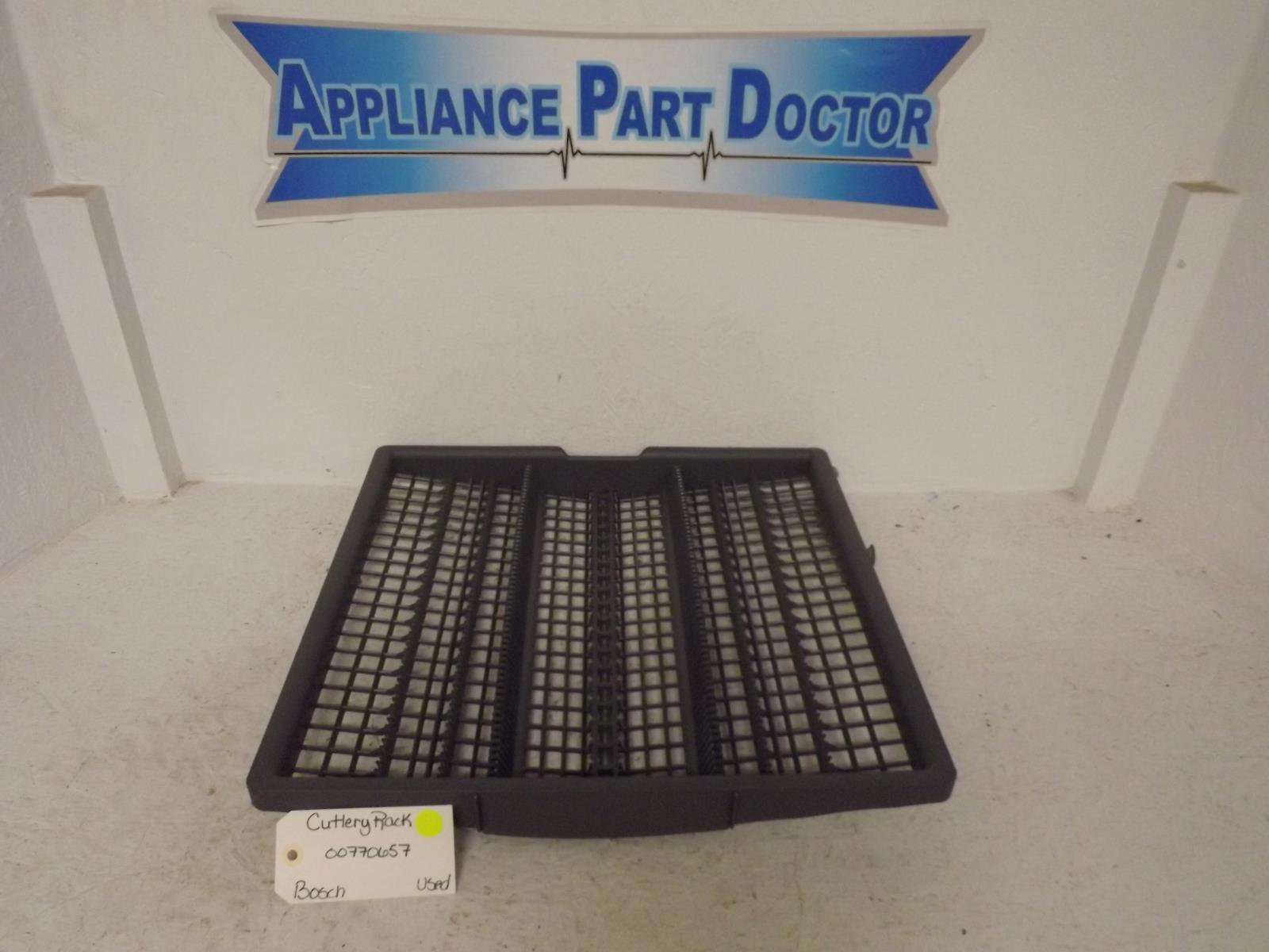 Bosch Dishwasher 00770657  Cutlery Rack Used