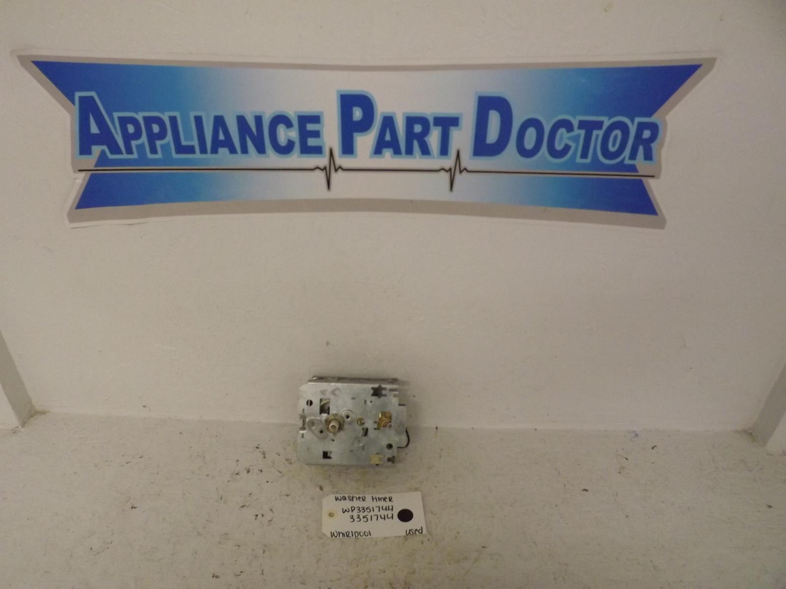 Whirlpool Washer WP3351744 3351744 Timer Used