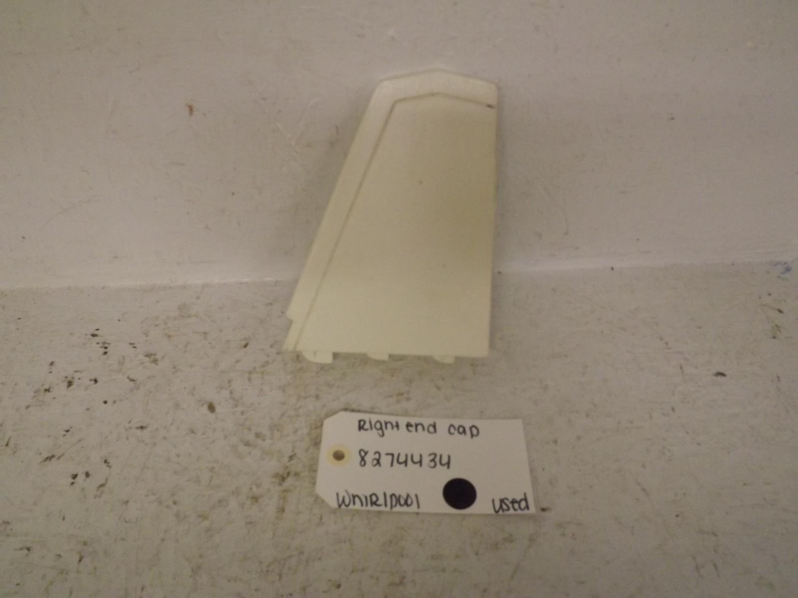 Whirlpool Washer 8274434 Right End Cap Used