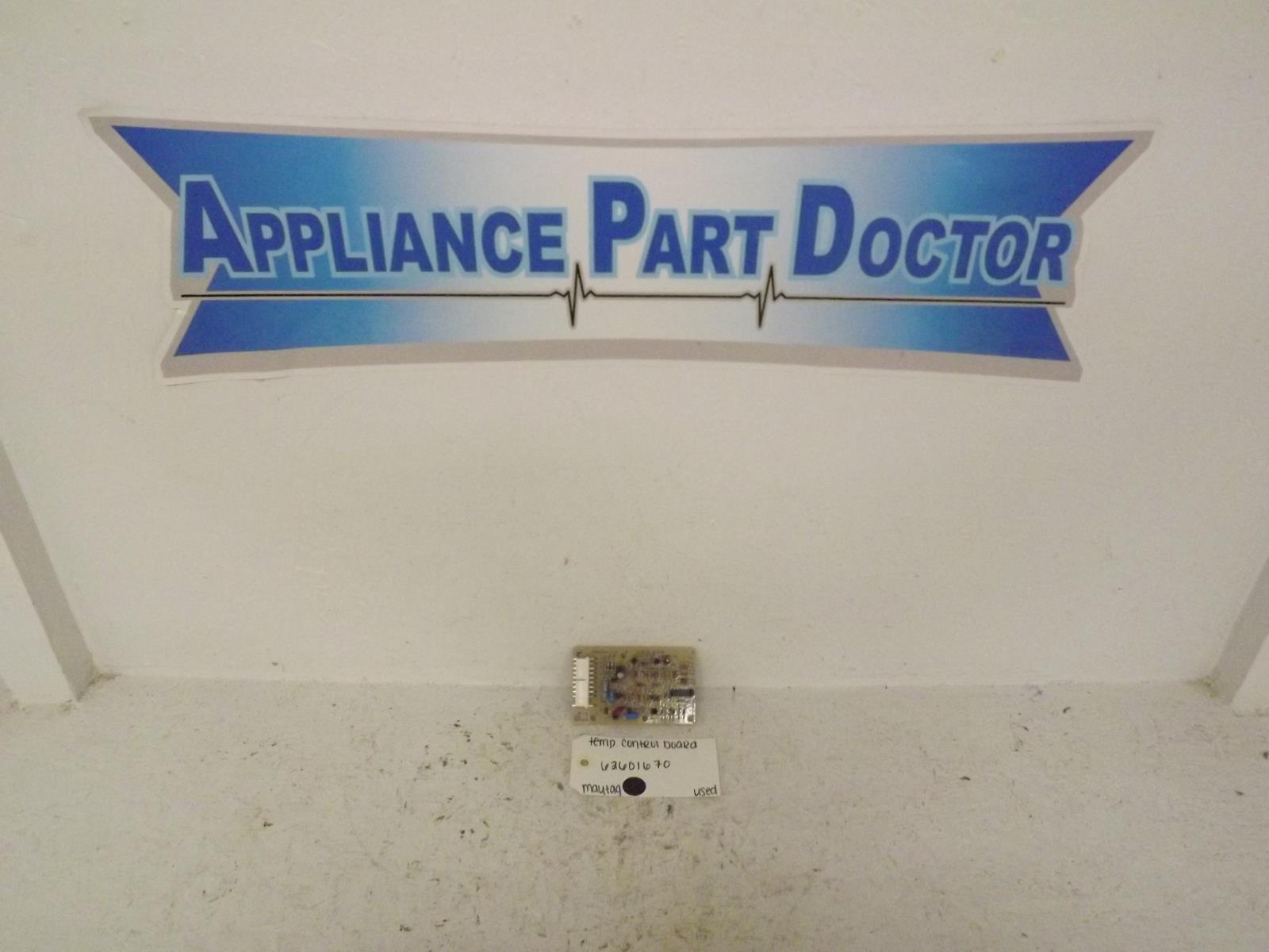 Maytag Washer 62601670 Temperature Control Board Used